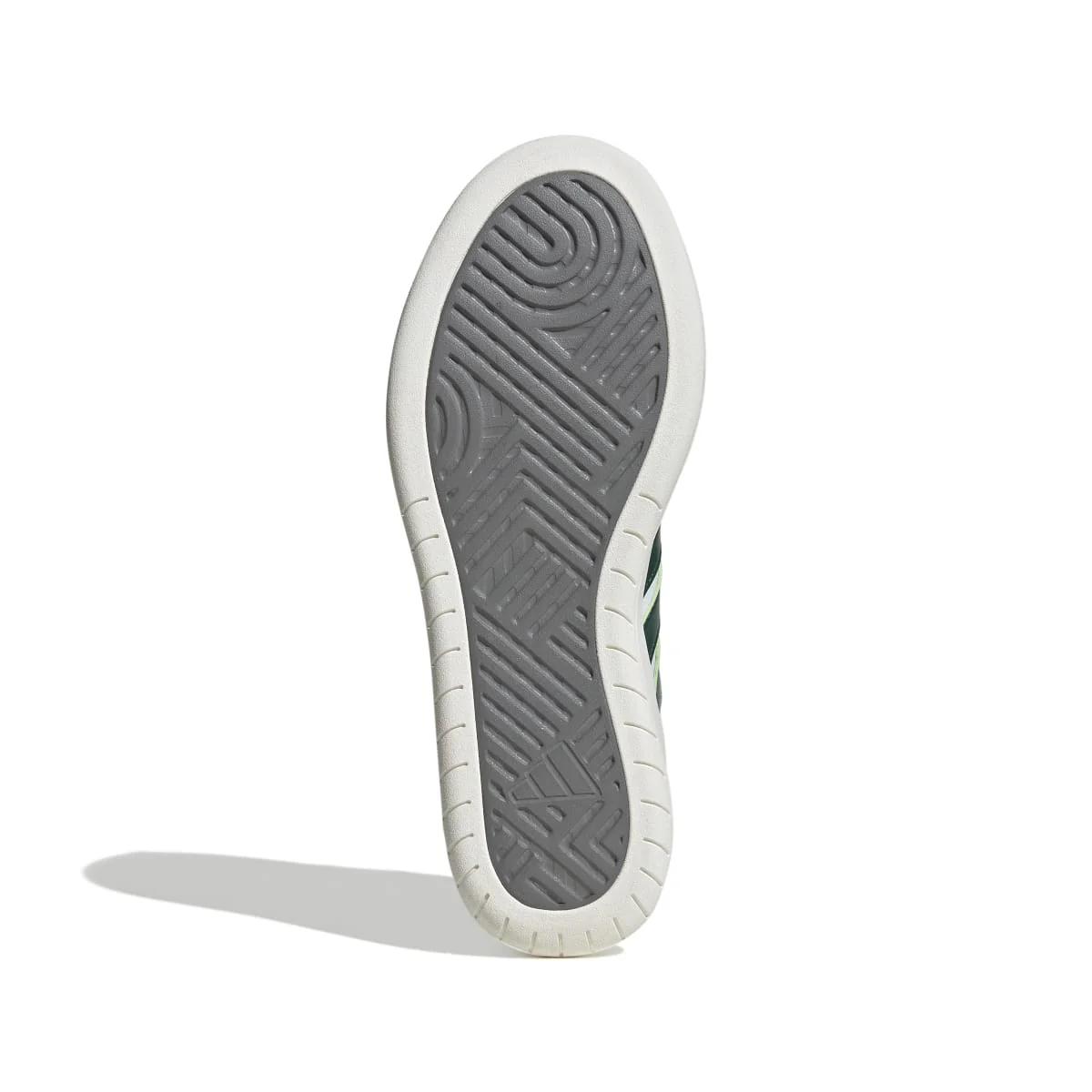 Sneakers da uomo bianche e blu con logo adidas Court 24 - Image 7