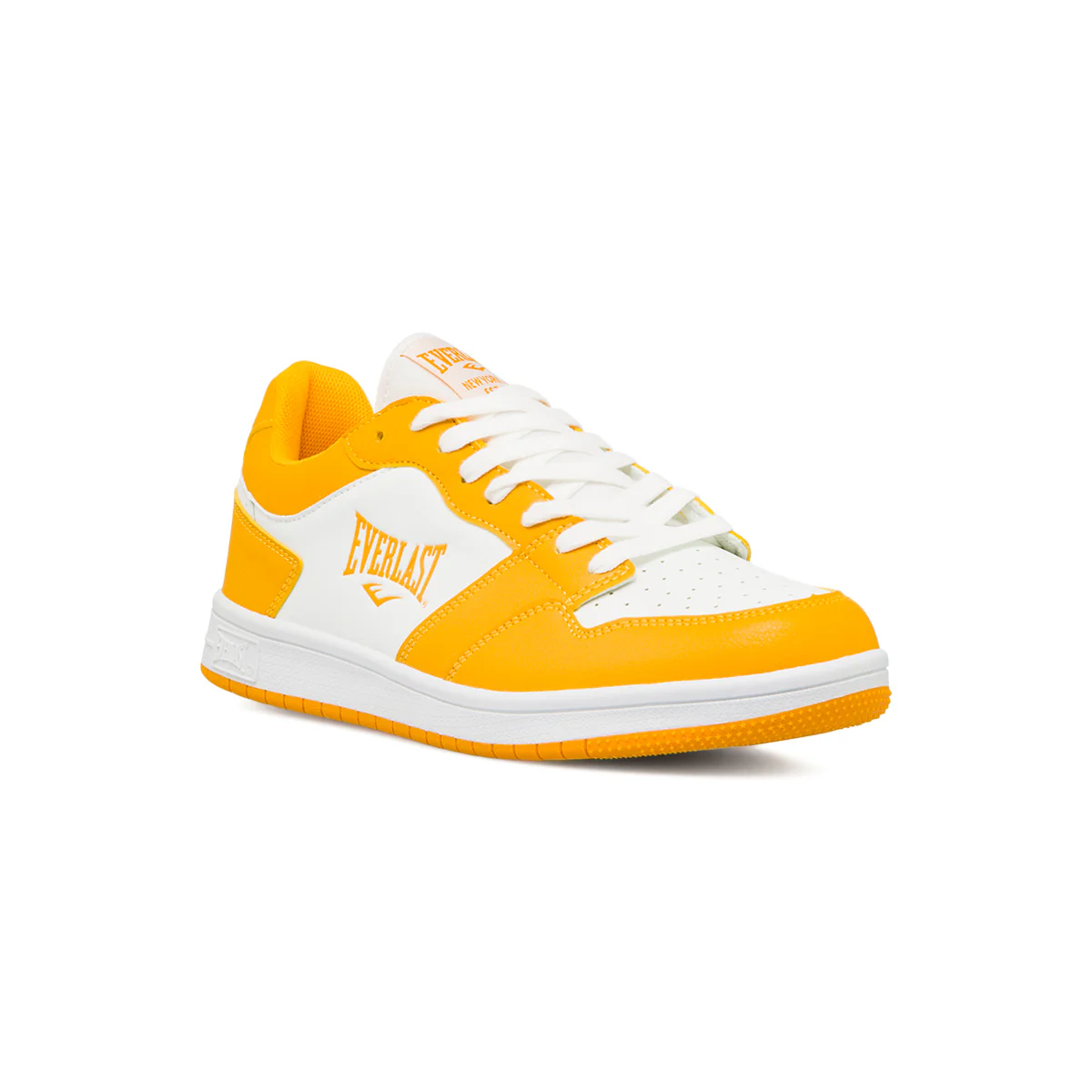 Sneakers da uomo bianche e gialle con logo Everlast - Image 2