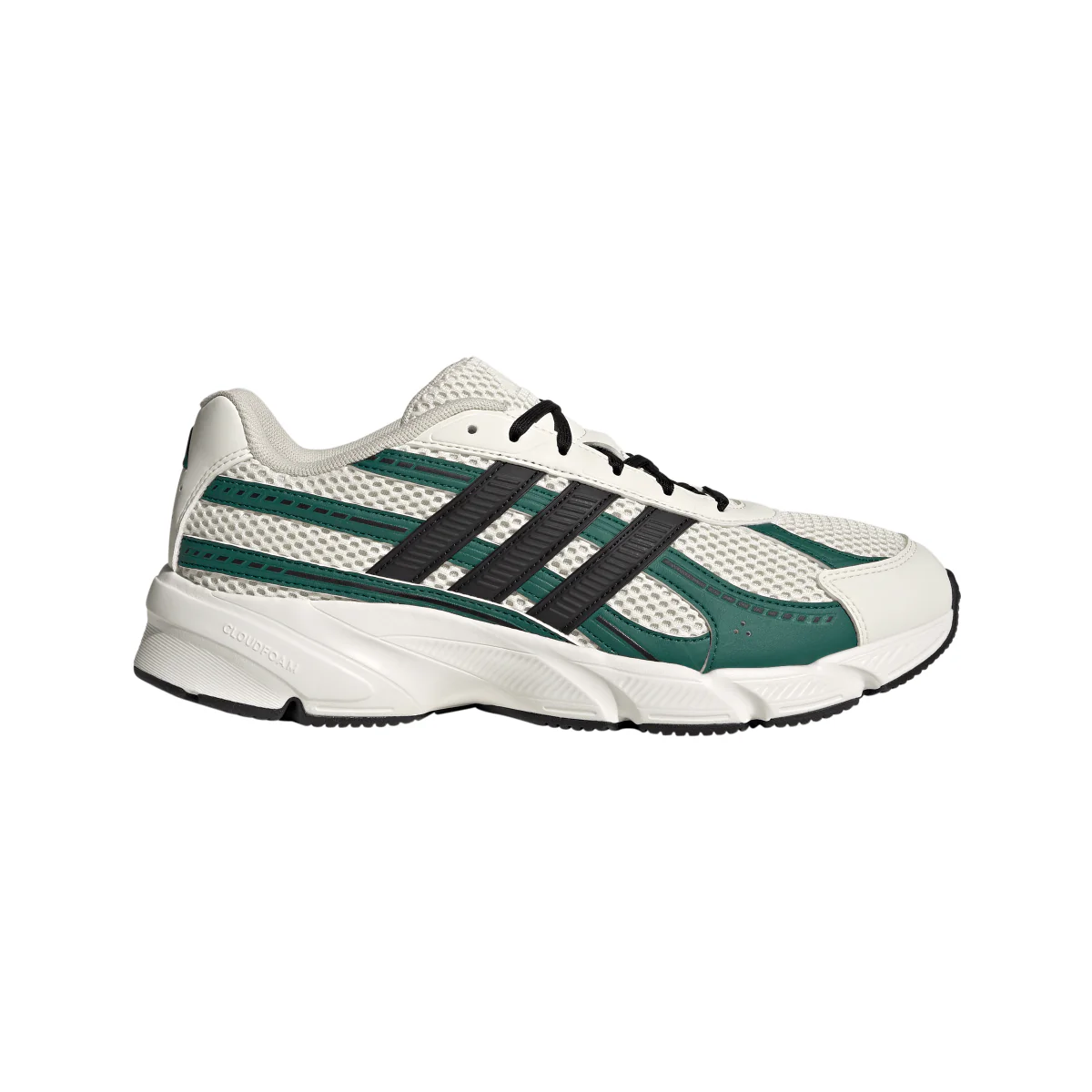 Sneakers da uomo bianche in tessuto mesh adidas TECHNOCHAOS 2000