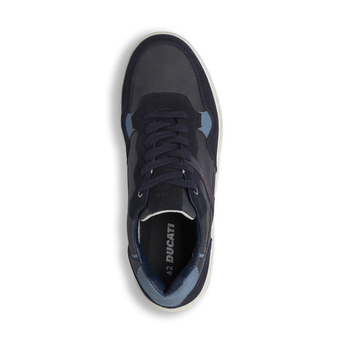 Sneakers da Uomo Blu con Dettagli Azzurri Ducati - Image 5