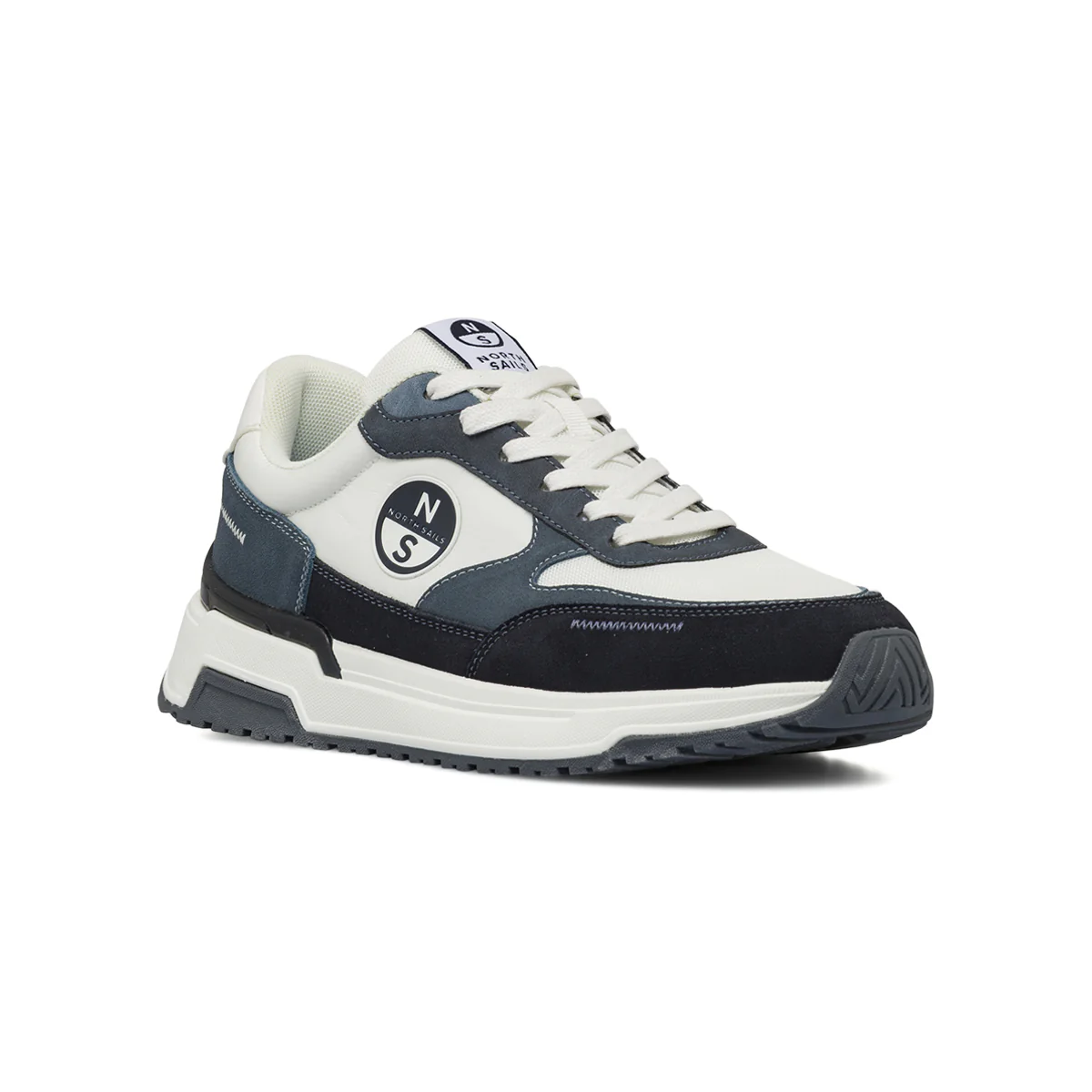 Sneakers da uomo blu con inserti in mesh e logo laterale  North Sails - Image 2