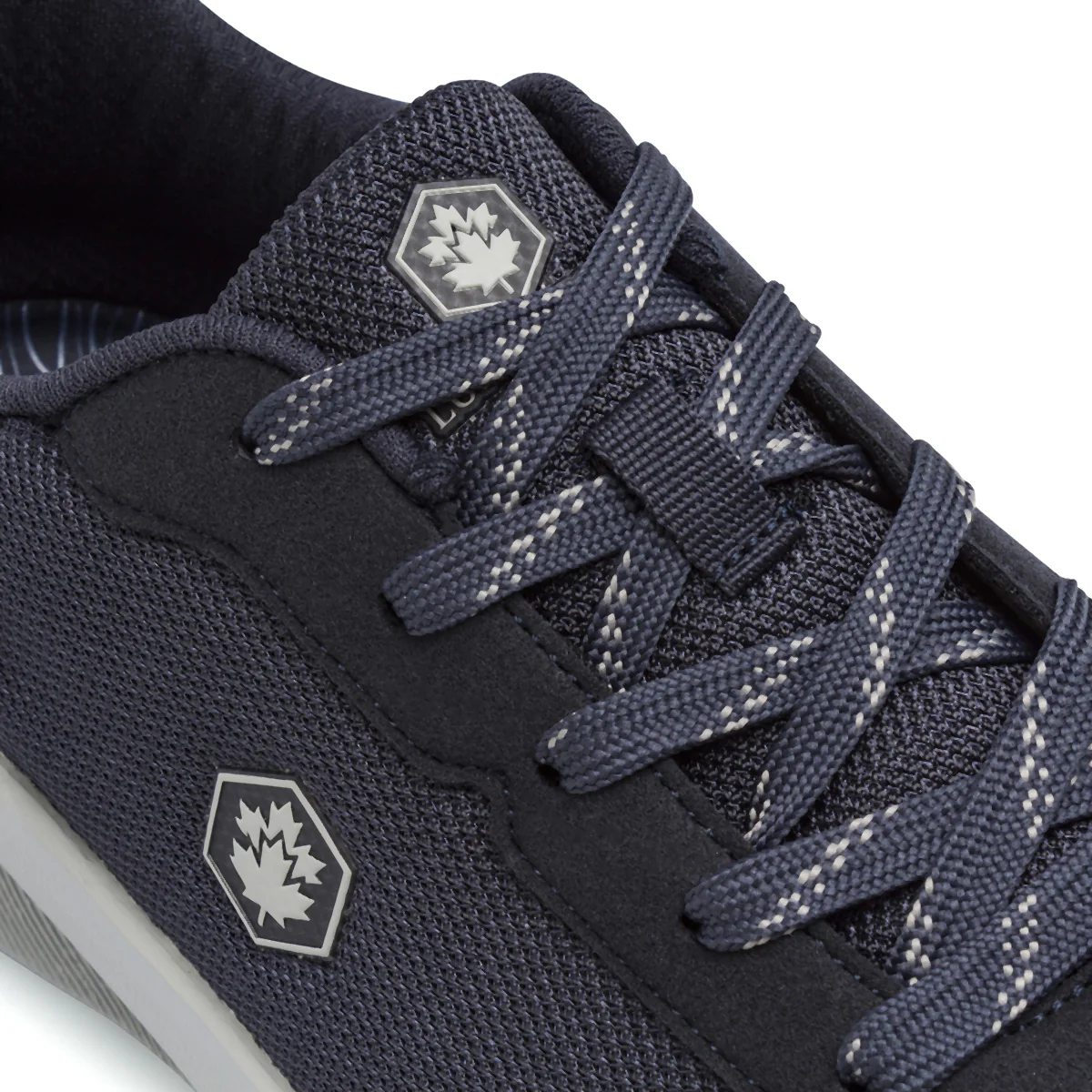 Sneakers da Uomo blu in mesh ed effetto scamosciato Lumberjack - Image 5