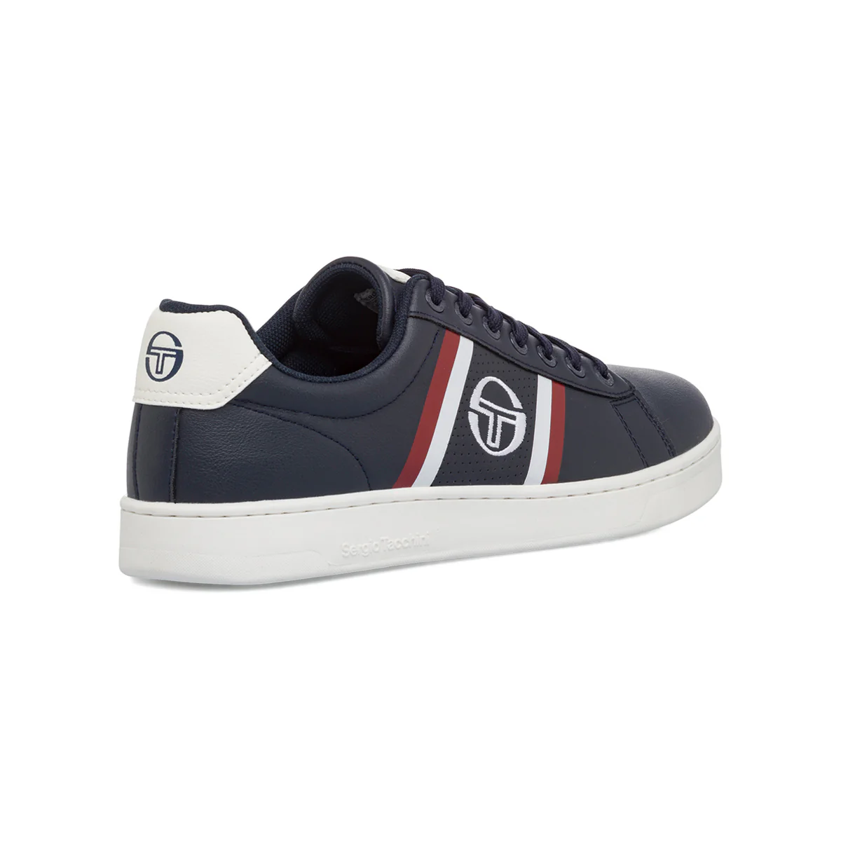 Sneakers da uomo blu navy con dettagli bianchi e rossi Sergio Tacchini - Image 3