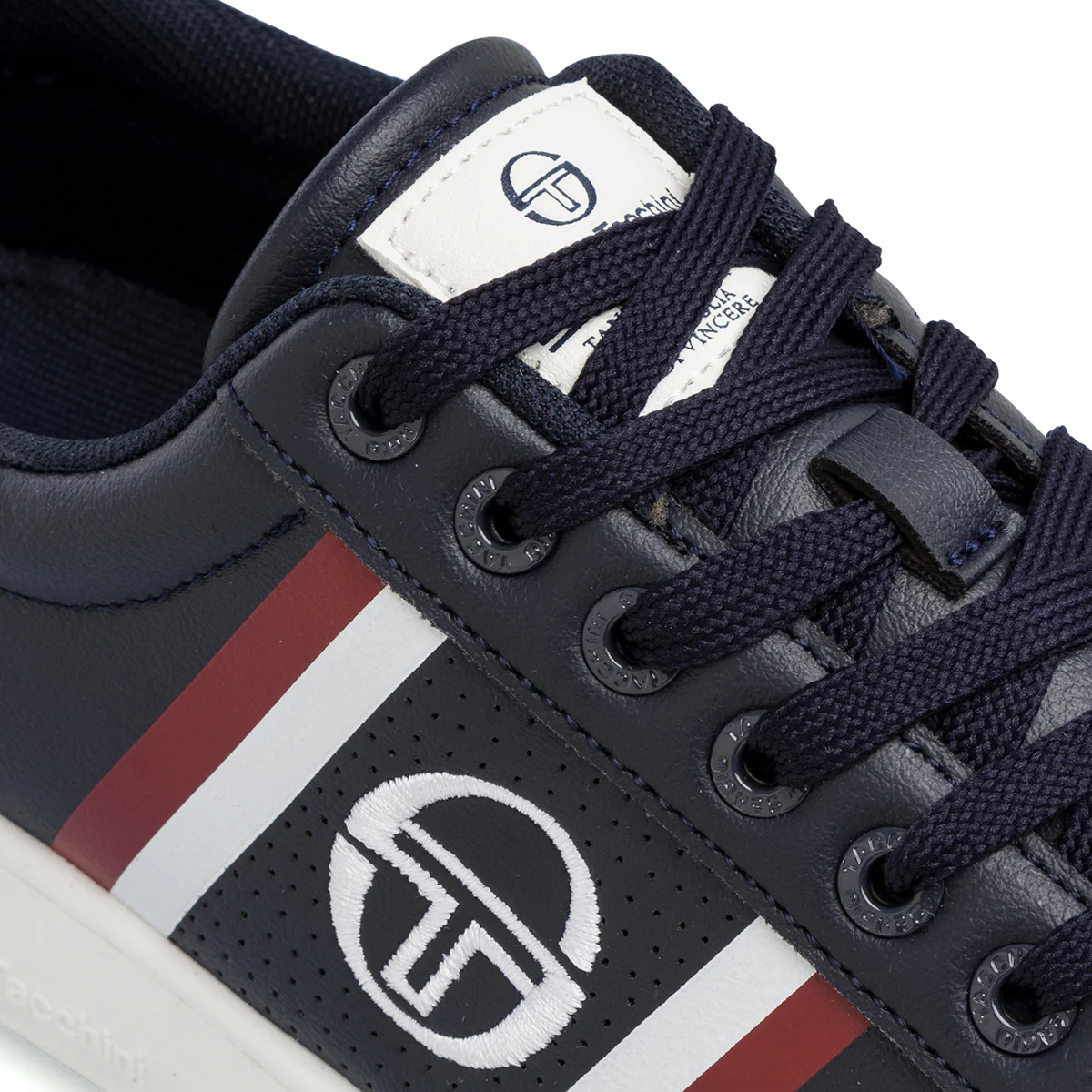 Sneakers da uomo blu navy con dettagli bianchi e rossi Sergio Tacchini - Image 5