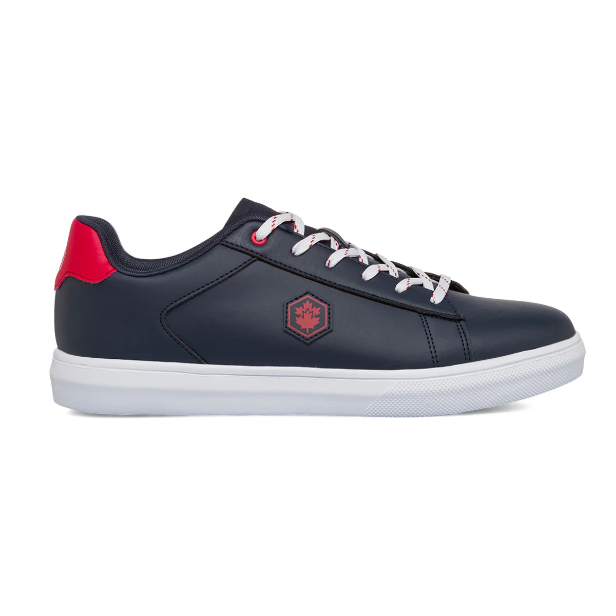 Sneakers da uomo blu navy con dettagli rossi Lumberjack Cupsy