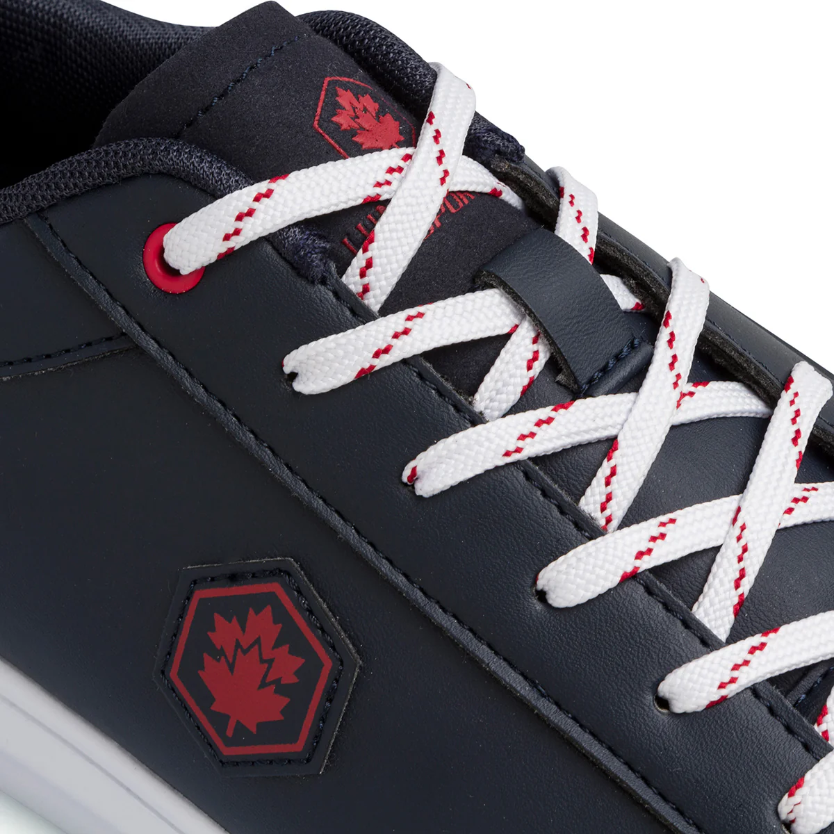 Sneakers da uomo blu navy con dettagli rossi Lumberjack Cupsy - Image 6