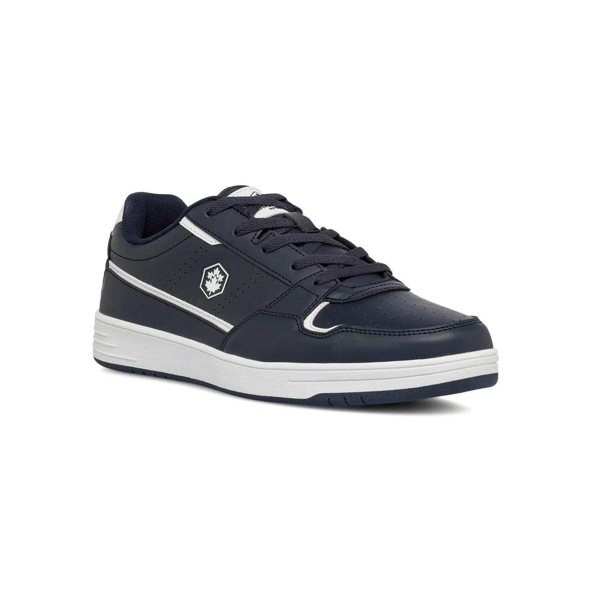 Sneakers da uomo blu navy con dettagli traforati Lumberjack Herin - Image 2
