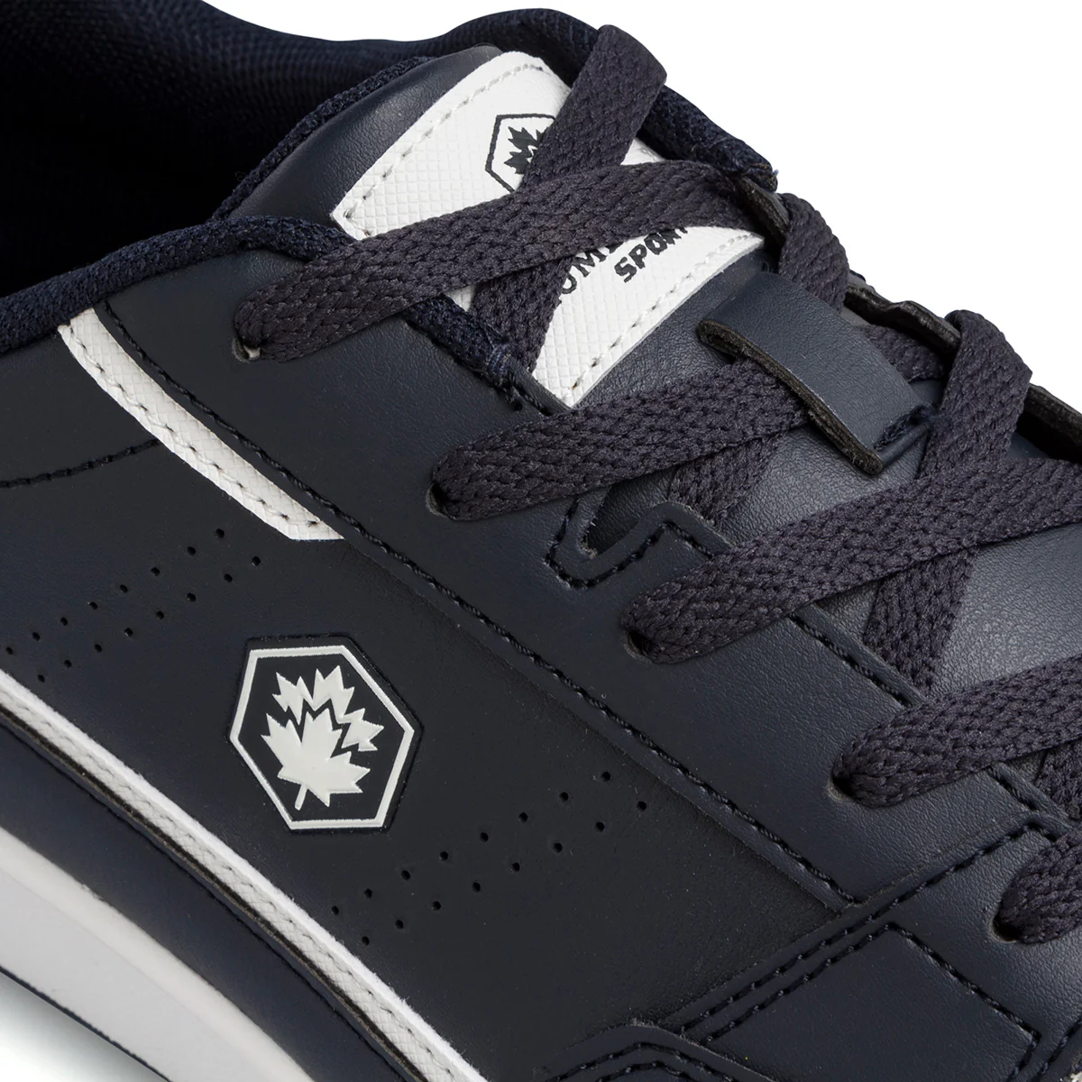 Sneakers da uomo blu navy con dettagli traforati Lumberjack Herin - Image 6