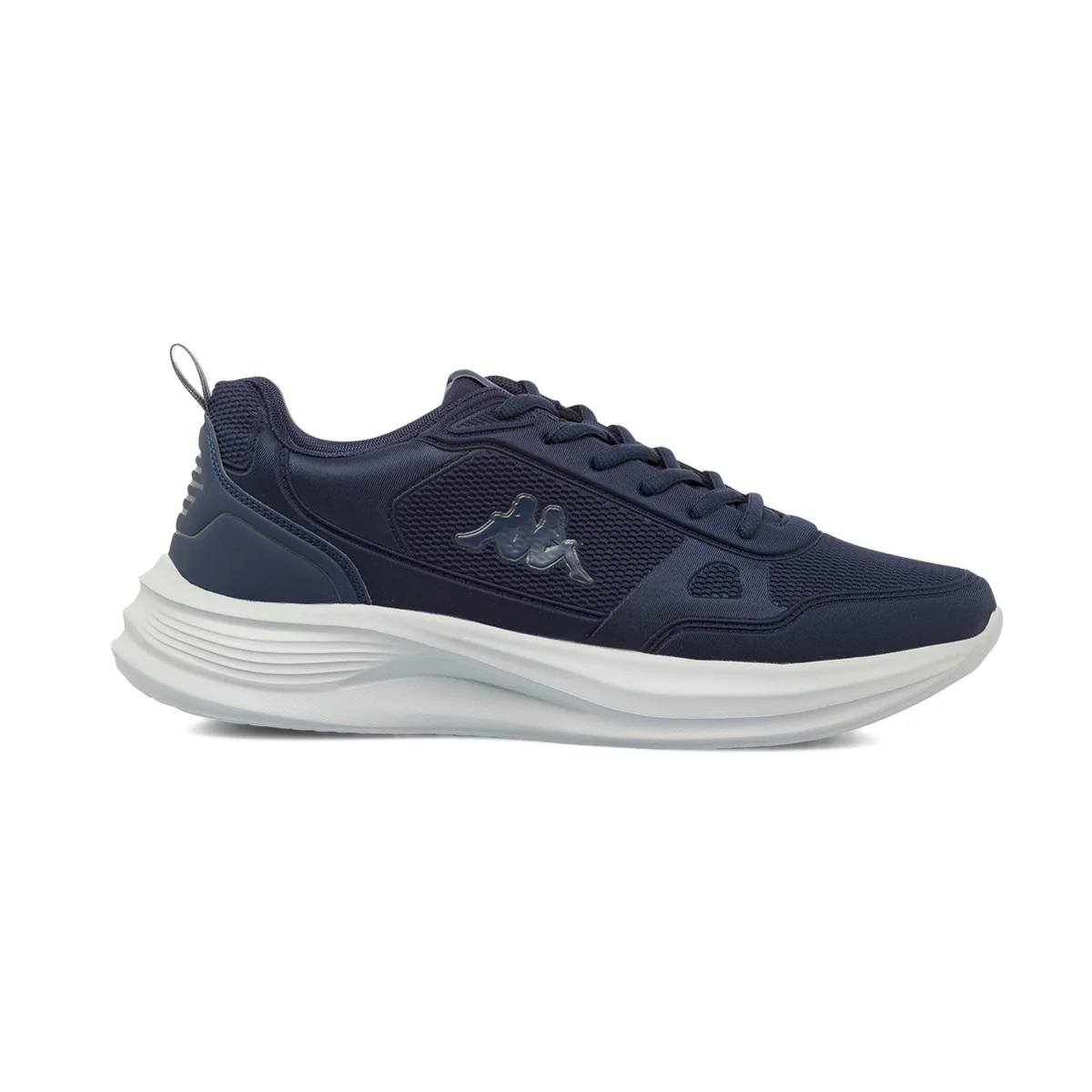 Sneakers da Uomo Blu Navy con Suola Bianca Ammortizzata Kappa