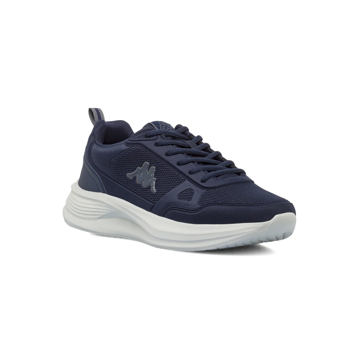 Sneakers da Uomo Blu Navy con Suola Bianca Ammortizzata Kappa - Image 2
