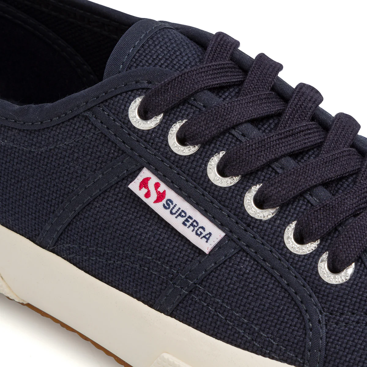 Sneakers da uomo blu navy in canvas Superga 2750 Cotu Classic - Image 2