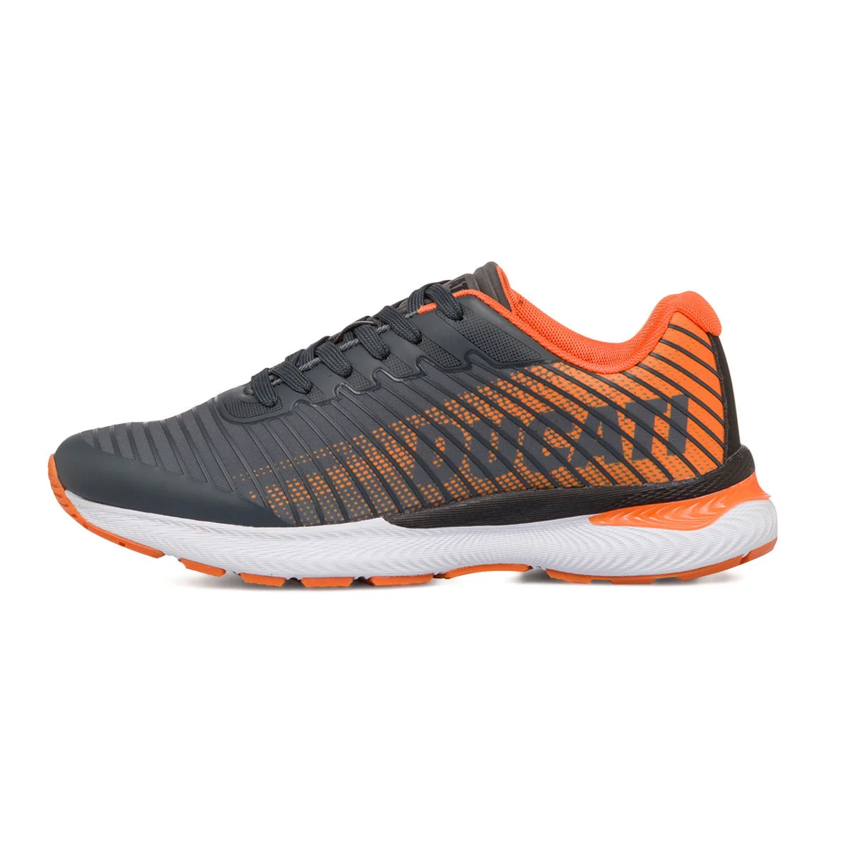 Sneakers da uomo grigie con dettagli arancioni Ducati Balderico 3 - Image 4
