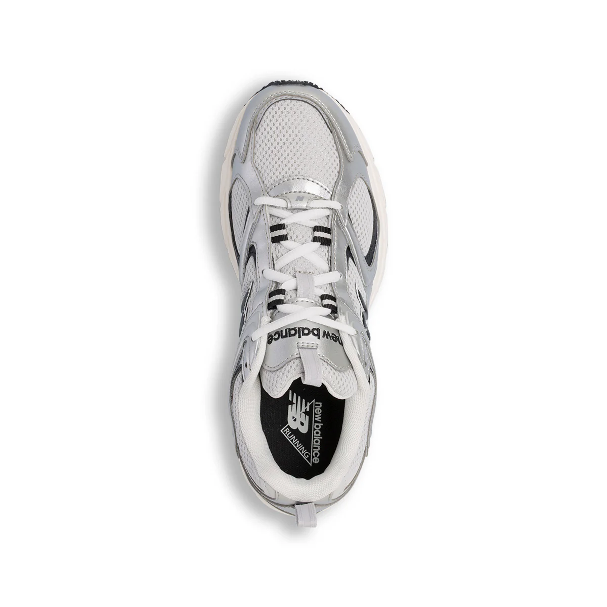 Sneaker Grigie con dettagli argento e design Running Rétro New Balance ML408 - Image 5