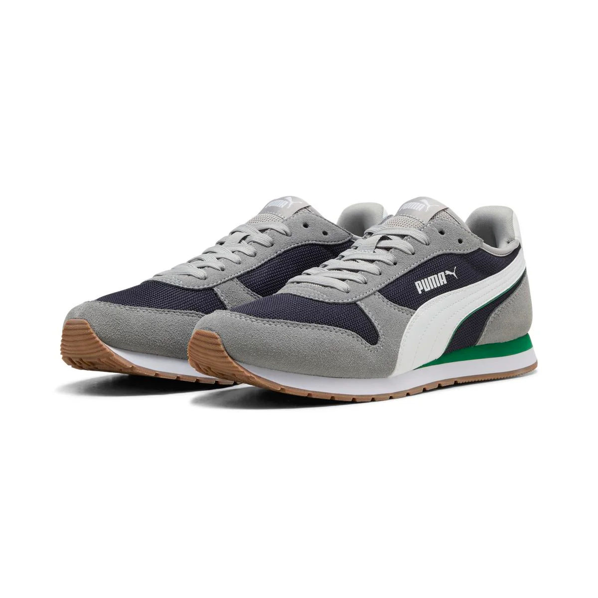 Sneakers da Uomo grigie con inserti effetto scamosciato Puma MILER