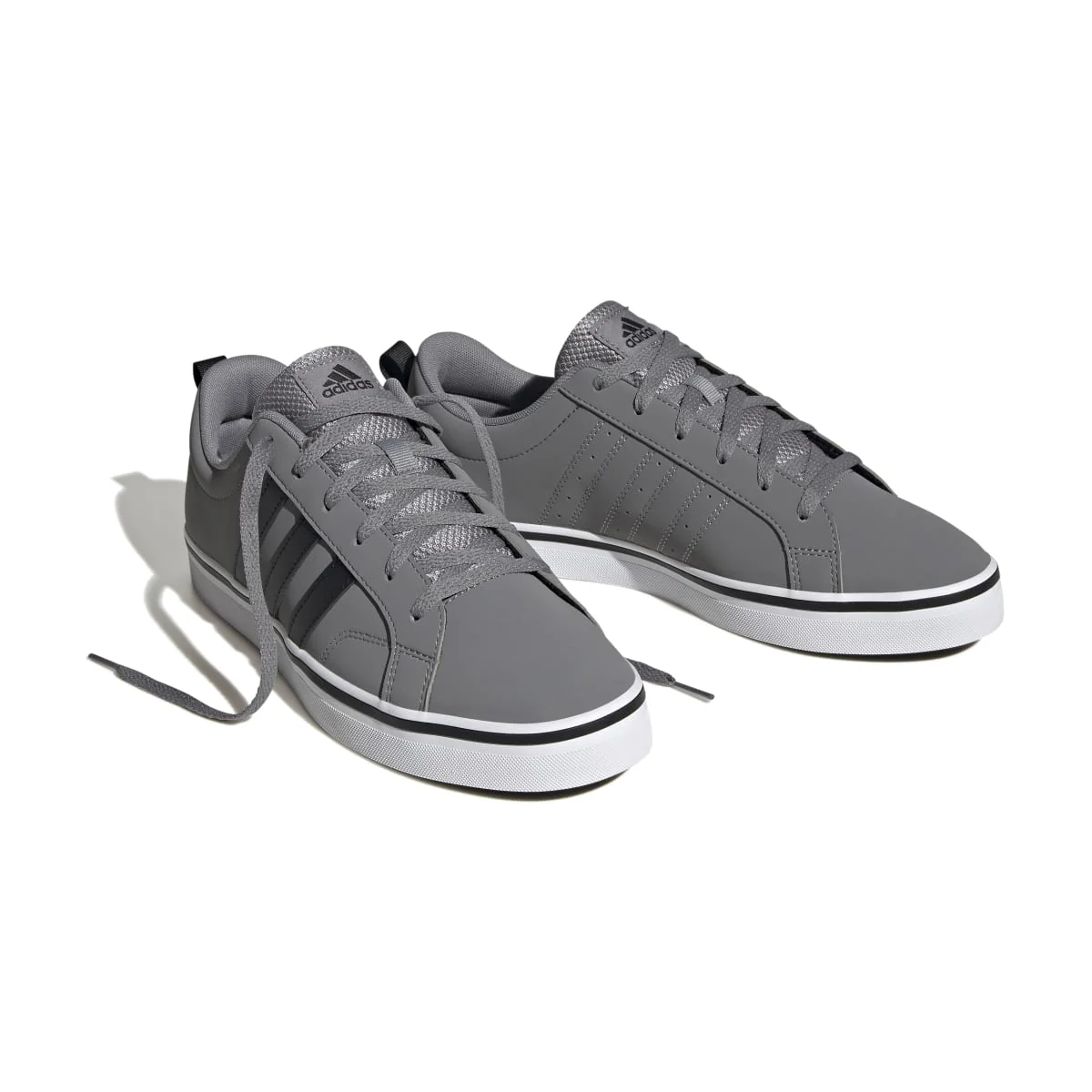 Sneakers da uomo grigie con strisce nere adidas VS Pace 2.0