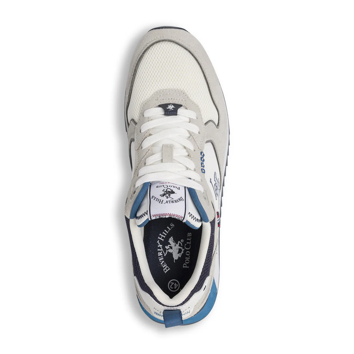 Sneakers da Uomo grigie effetto scamosciato Beverly Hills Polo Club - Image 6