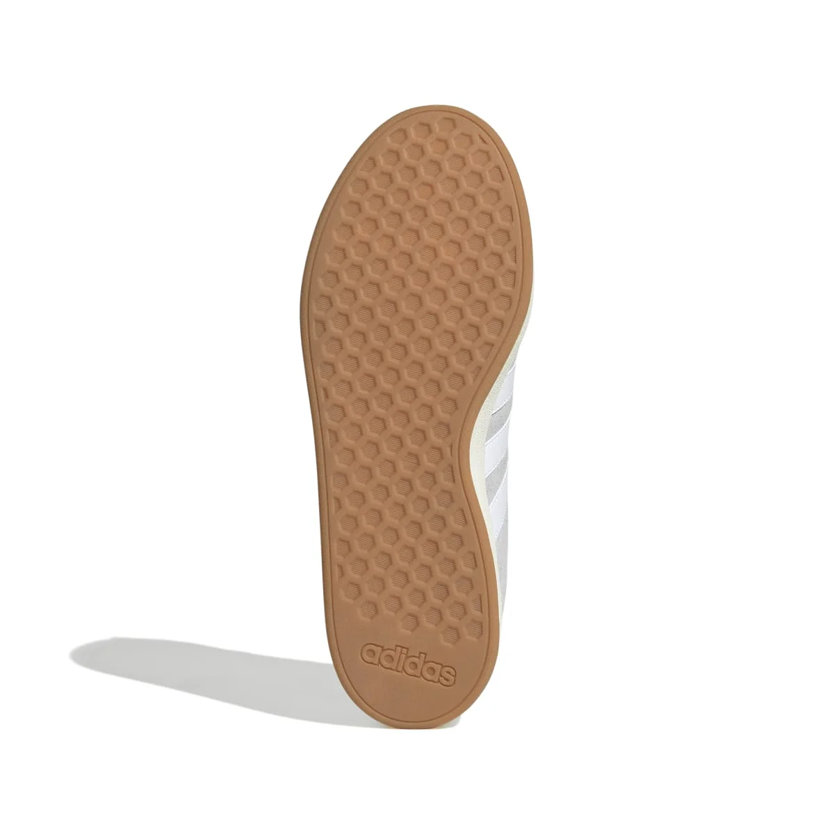 Sneakers da uomo grigie in pelle con logo adidas Grand Court 00s - Image 5