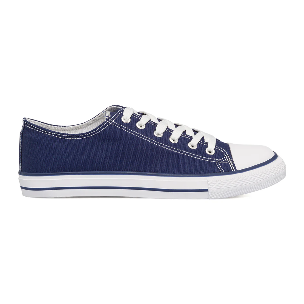 Sneakers da uomo in tessuto blu navy con sottopiede soft memory Jog