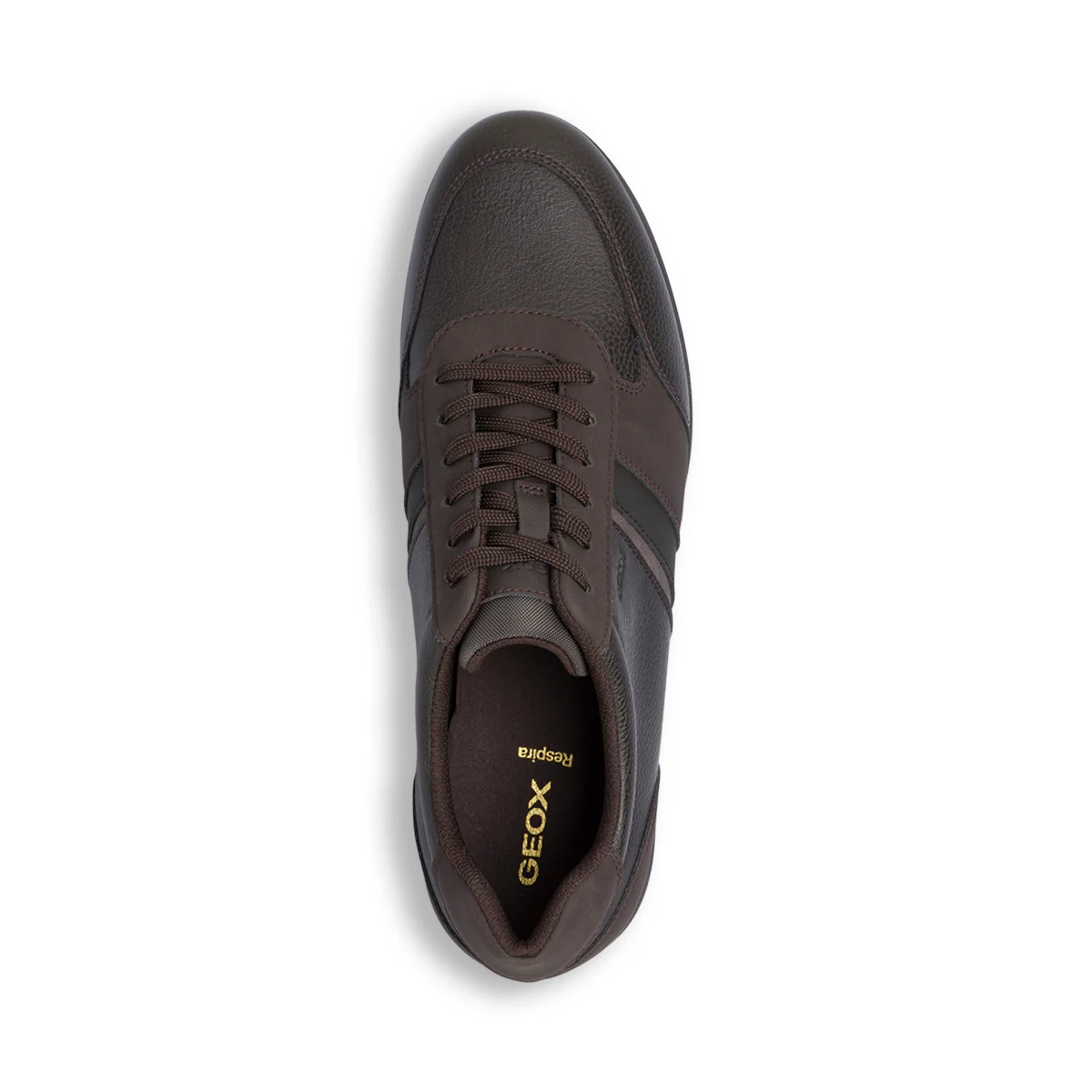 Sneakers da uomo marroni con suola traspirante e impermeabile Geox - Image 6