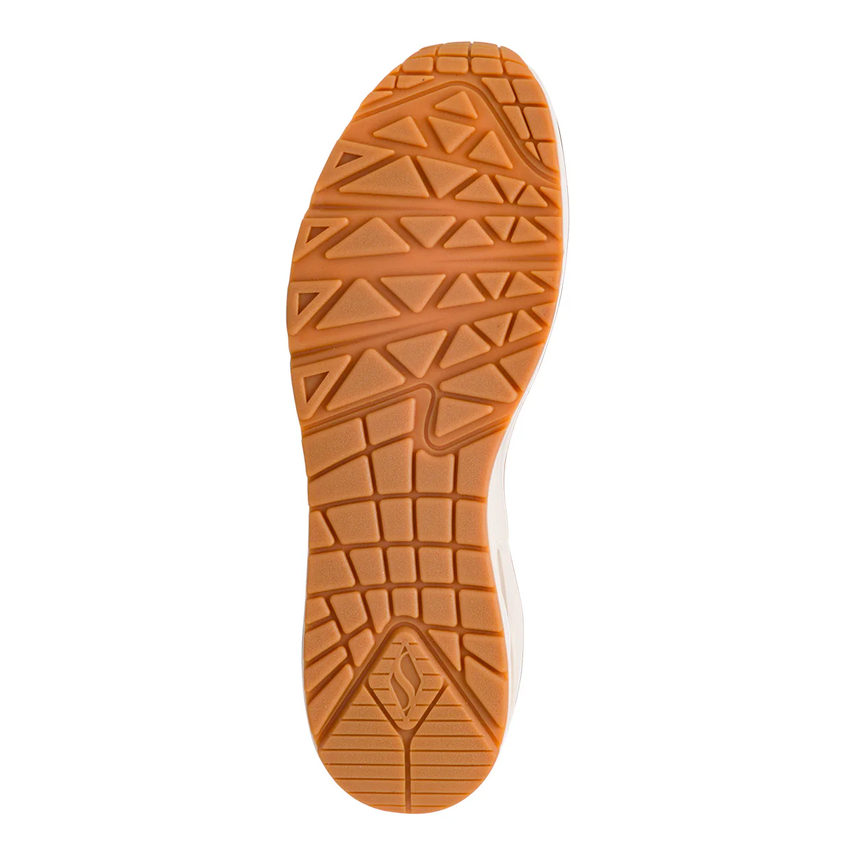 Sneakers da uomo marroni in memory foam Skechers Uno - Image 4