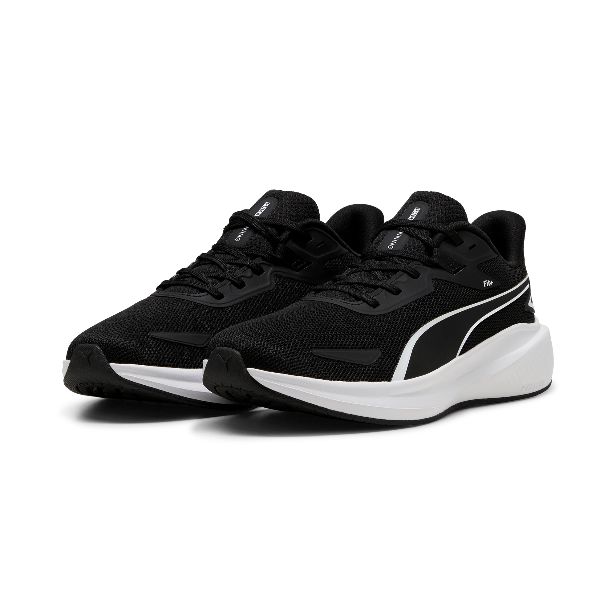 Sneakers da uomo nere con logo a contrasto Puma Skyrocket Lite