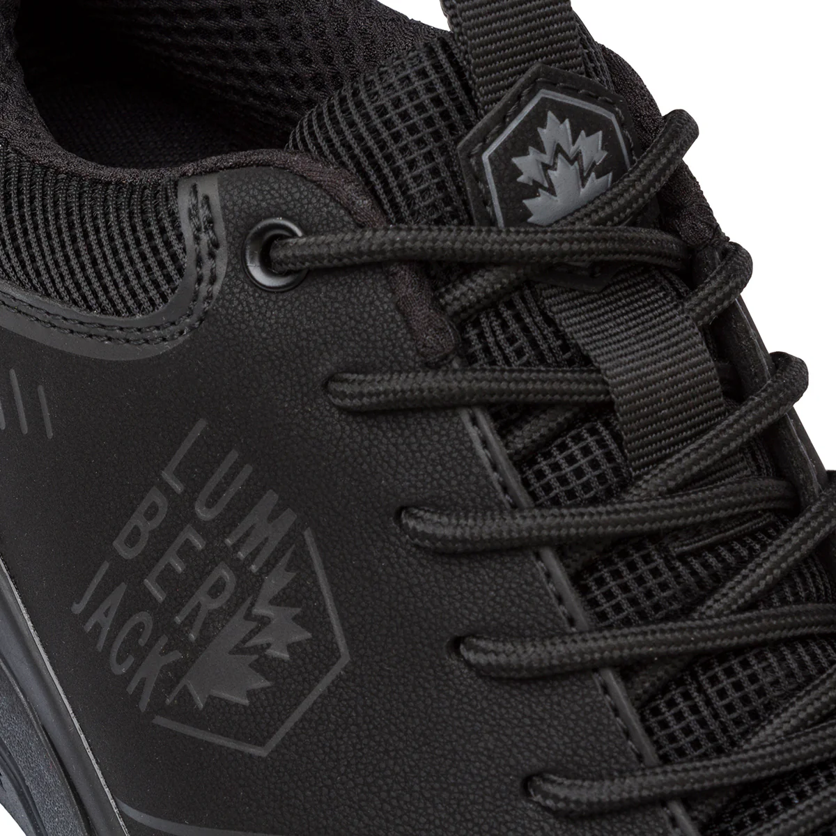 Sneakers da uomo nere con logo e suola con ammortizzazione ad aria Lumberjack Roland - Image 4