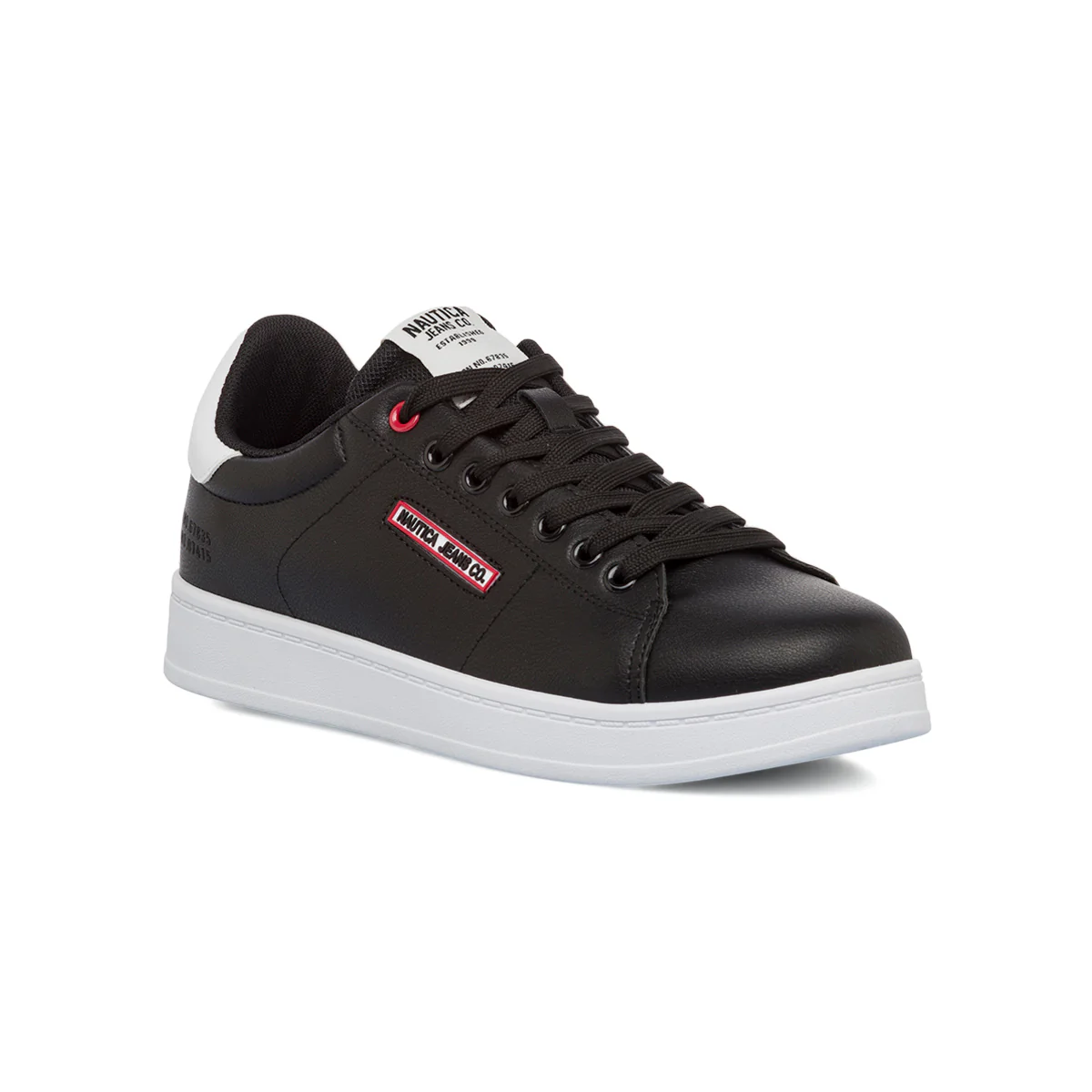 Sneakers da uomo nere con logo laterale Nautica jeans Saturno - Image 8