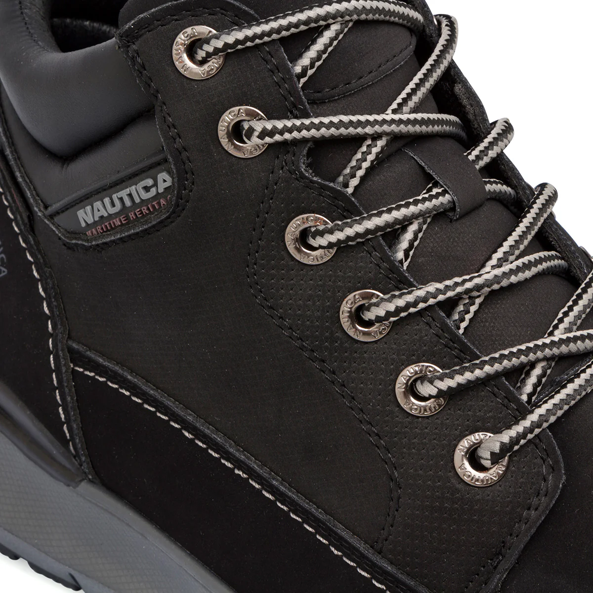 Sneakers da uomo nere con logo Nautica - Image 5