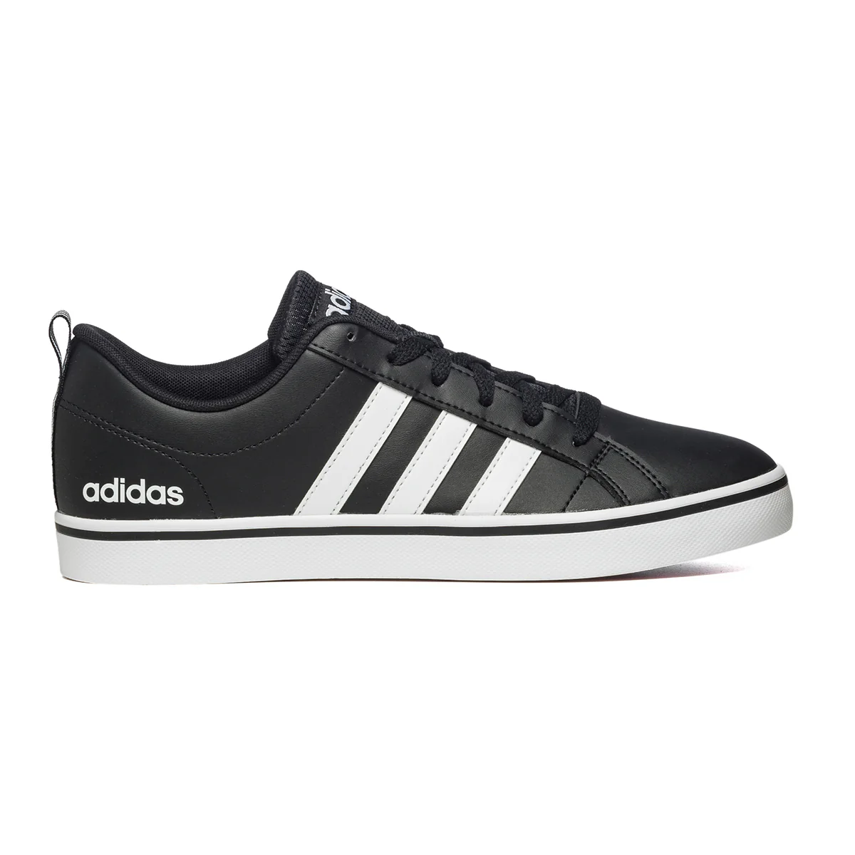 Sneakers da uomo nere con strisce a contrasto adidas Vs Pace