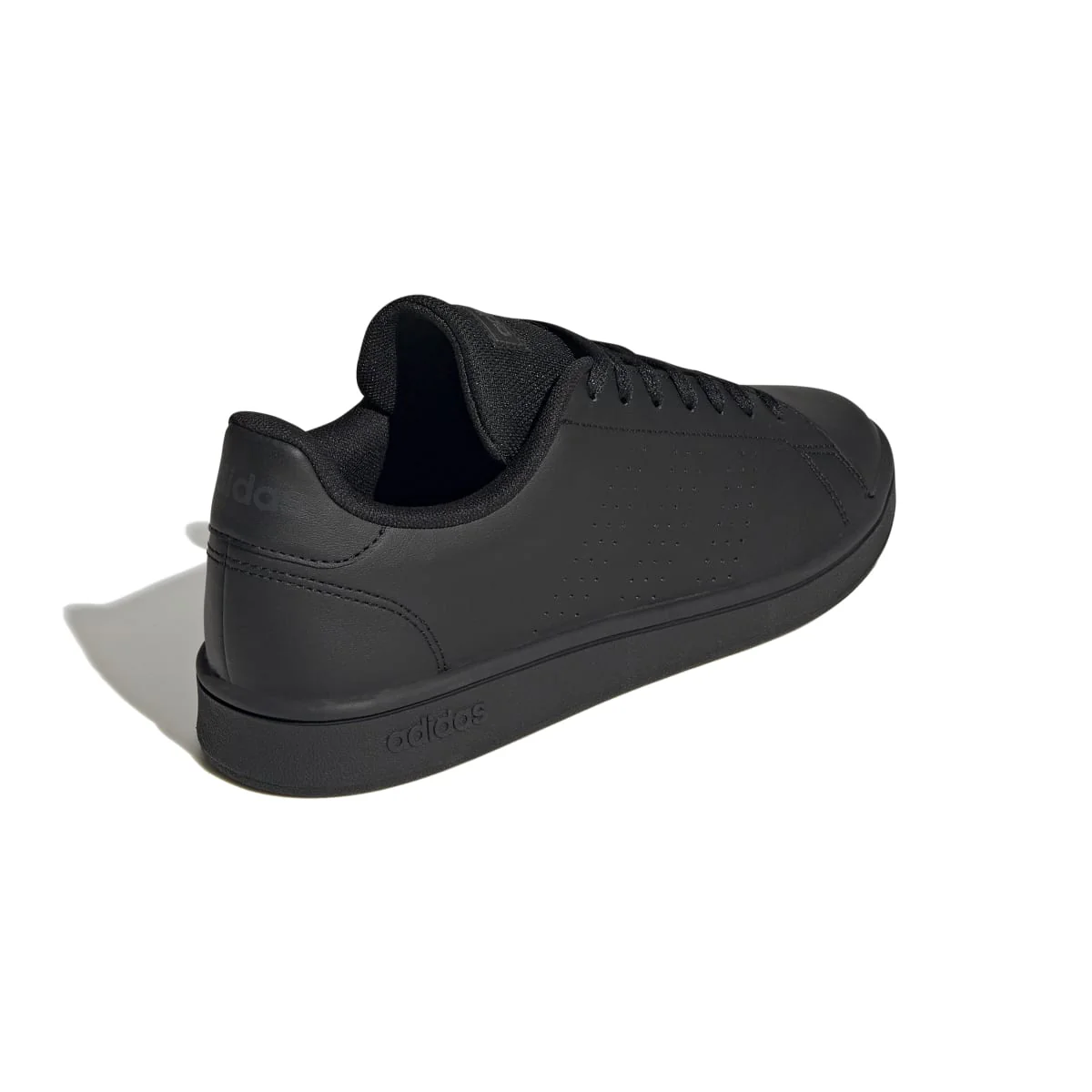 Sneakers da uomo nere con strisce traforate adidas Advantage Base - Image 6