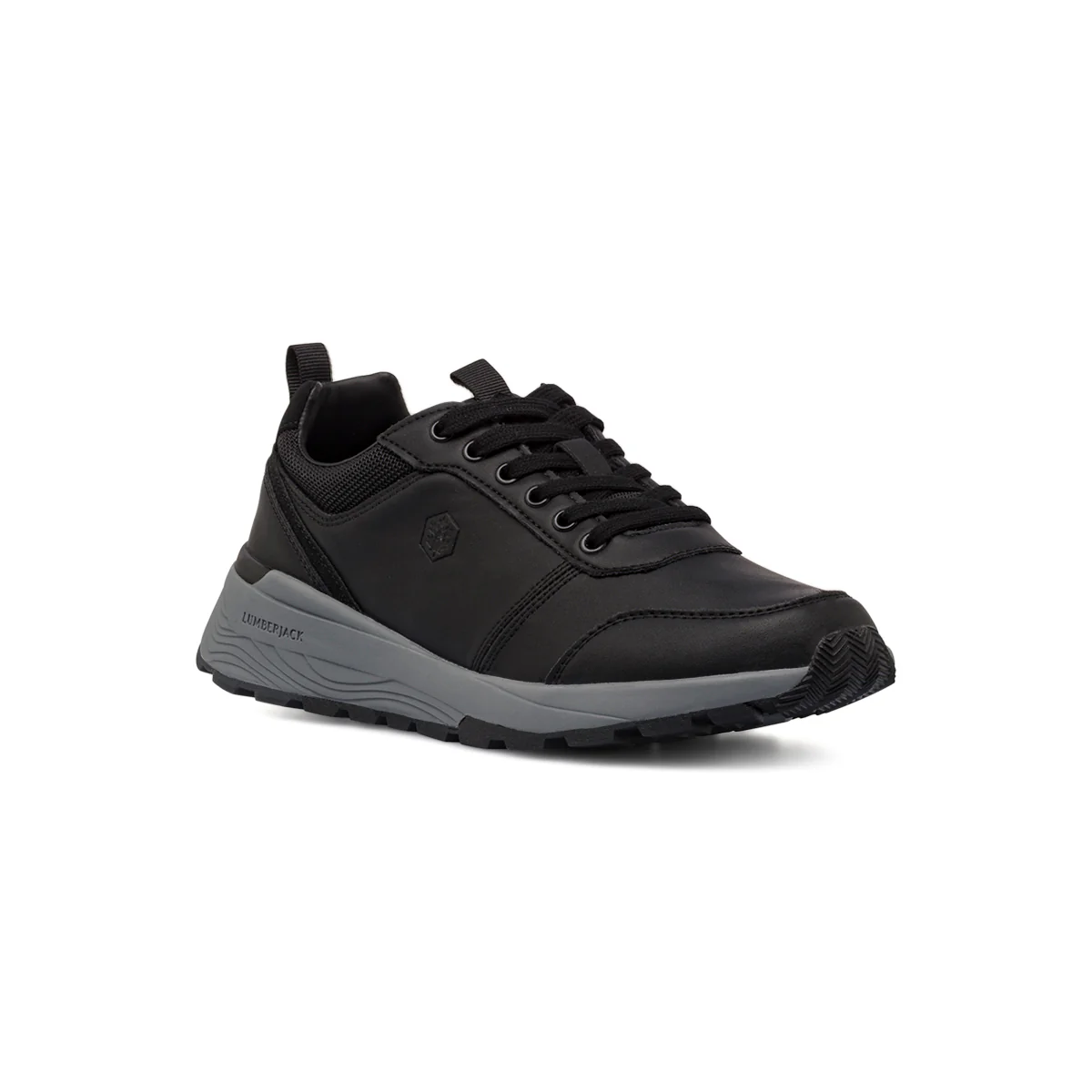 Sneakers da uomo nere con suola grigia Lumberjack - Image 2