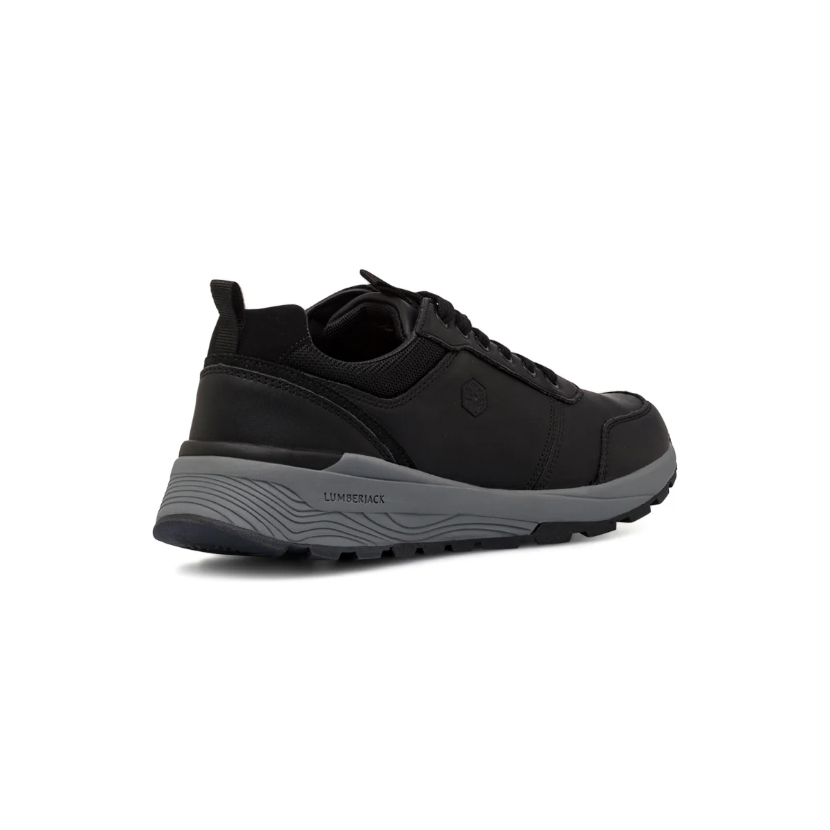 Sneakers da uomo nere con suola grigia Lumberjack - Image 3