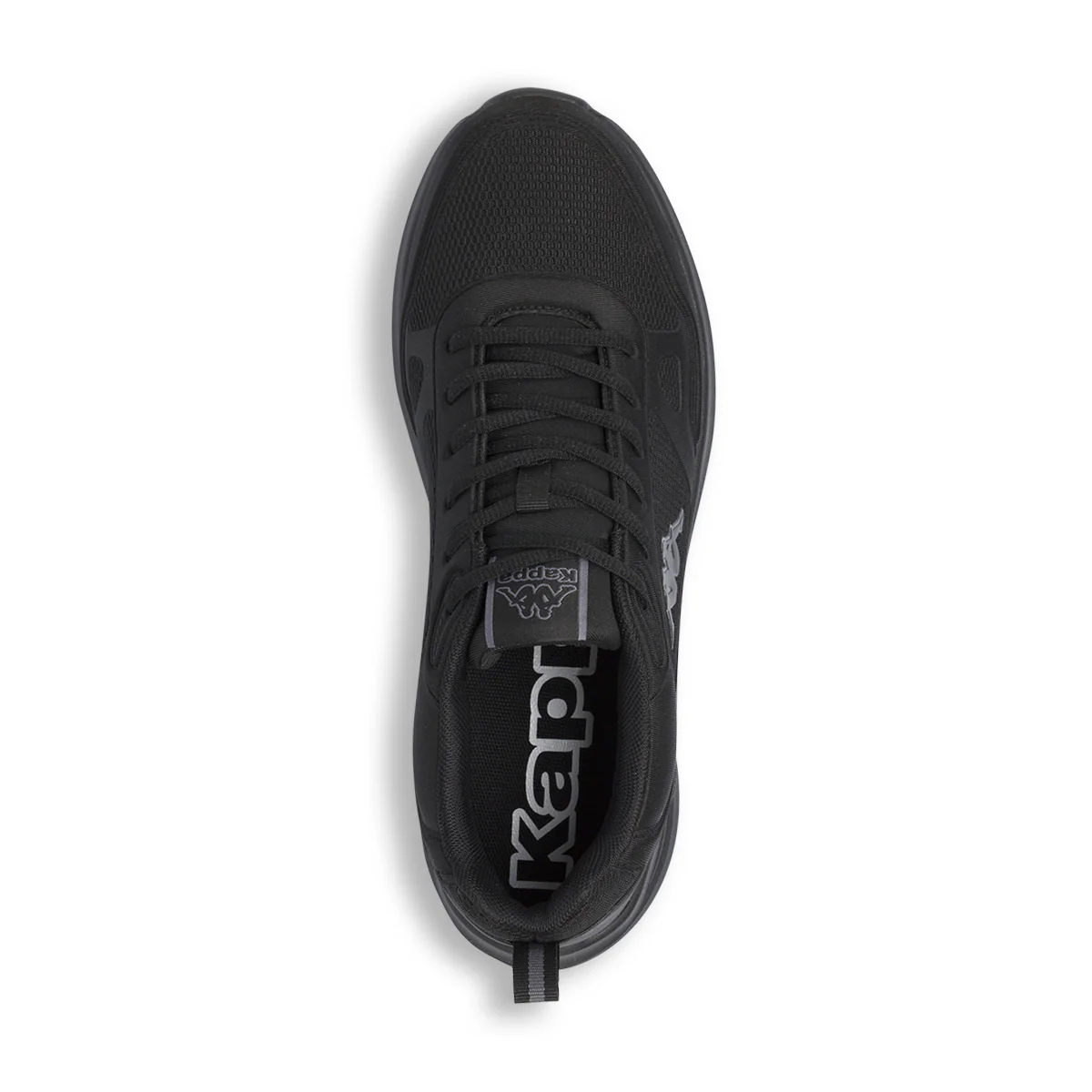 Sneakers da Uomo Nere con Suola Sportiva Kappa Total Black - Image 5