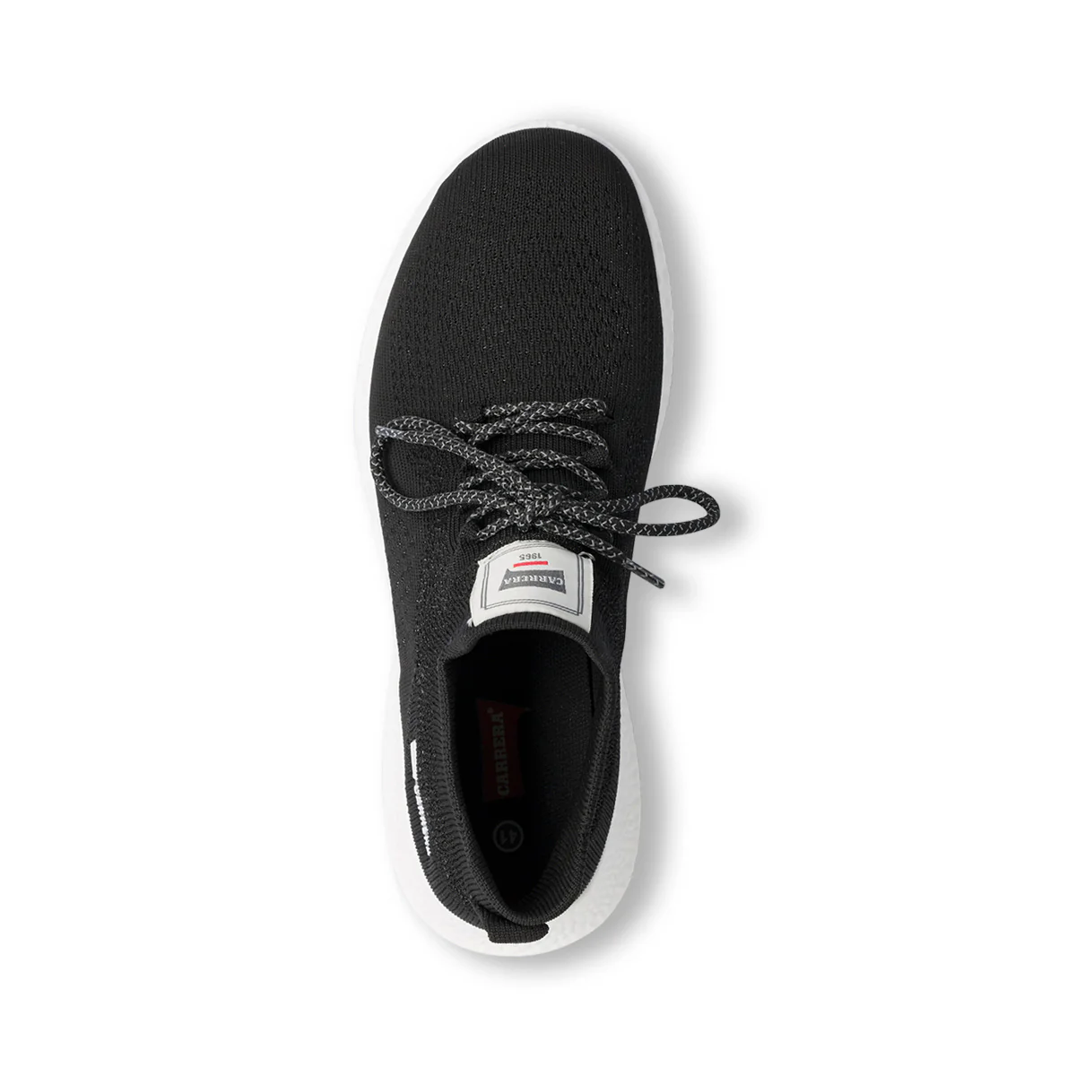 Sneakers da uomo nere in tessuto mesh Carrera Jeans - Image 4