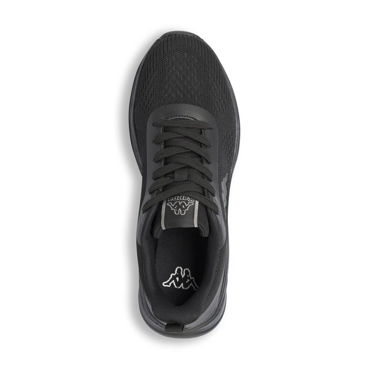 Sneakers da uomo nere Kappa in tessuto mesh traspirante - Image 5