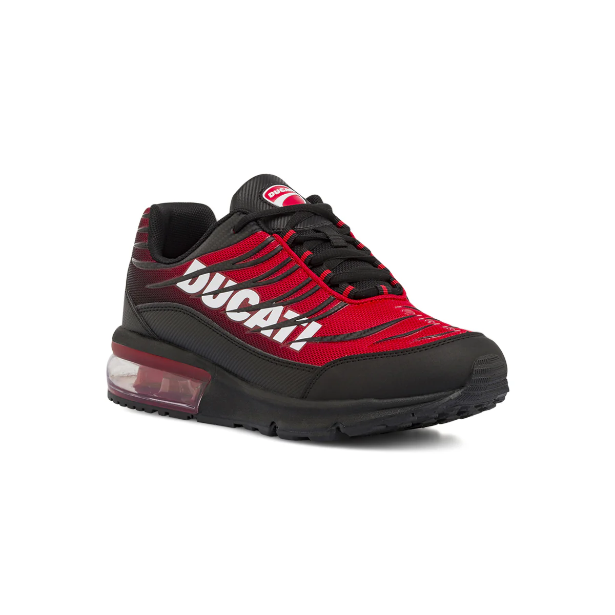 Sneakers da Uomo rosse e nere con ammortizzazione ad aria Ducati - Image 2