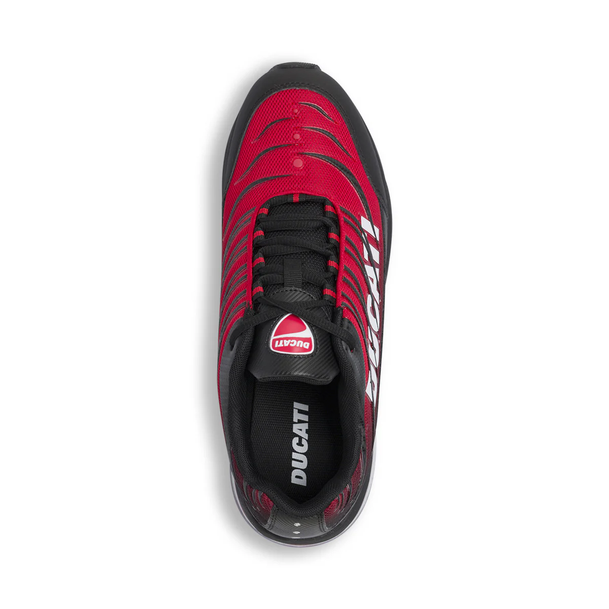 Sneakers da Uomo rosse e nere con ammortizzazione ad aria Ducati - Image 5