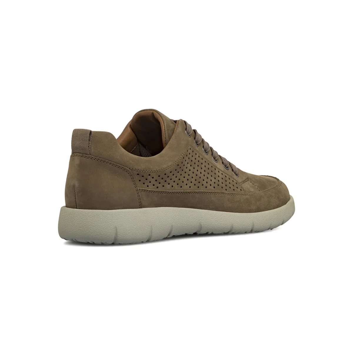 Sneakers da Uomo taupe effetto scamosciato Primopiano - Image 3