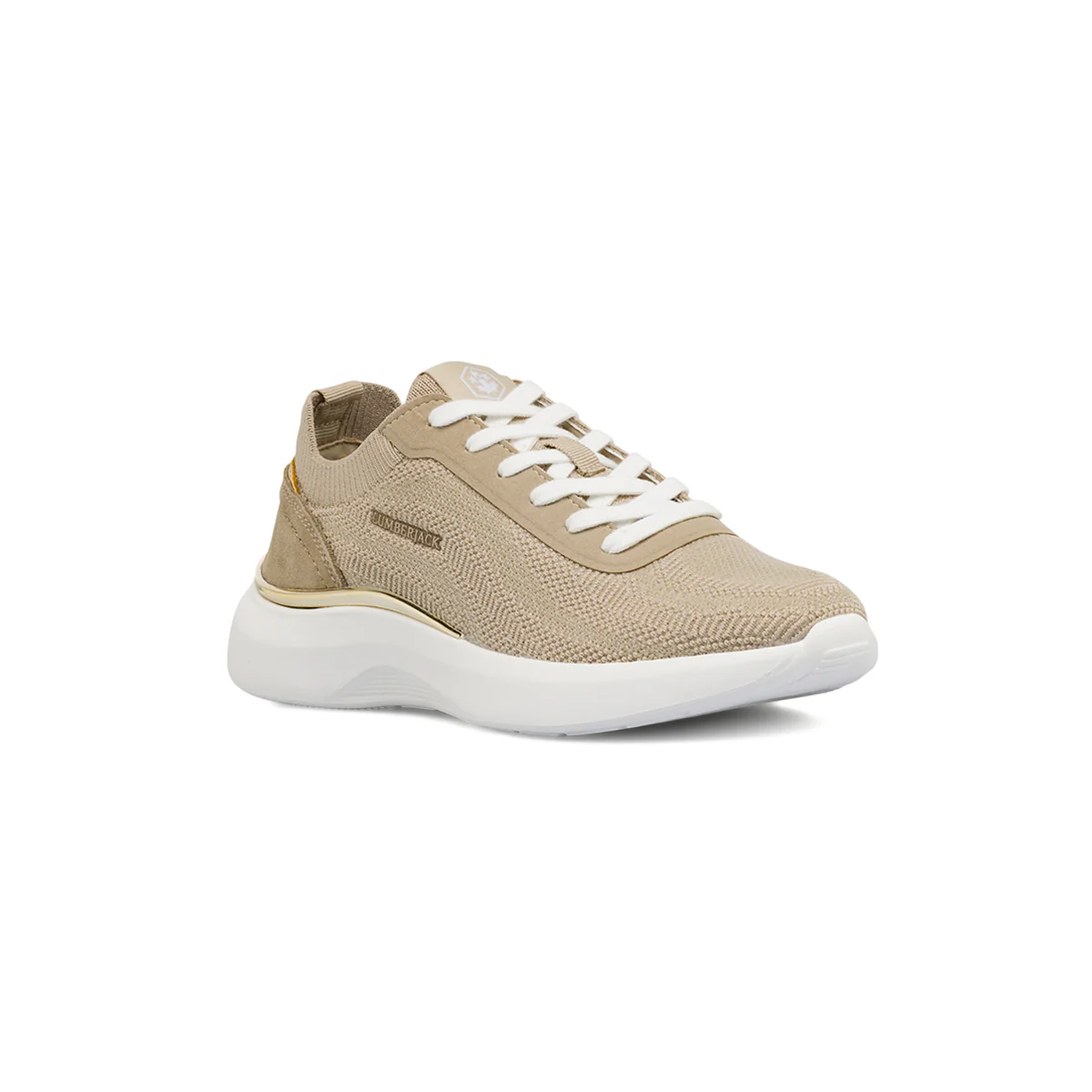 Sneakers Donna Beige in tessuto tecnico effetto scamosciato Lumberjack - Image 2