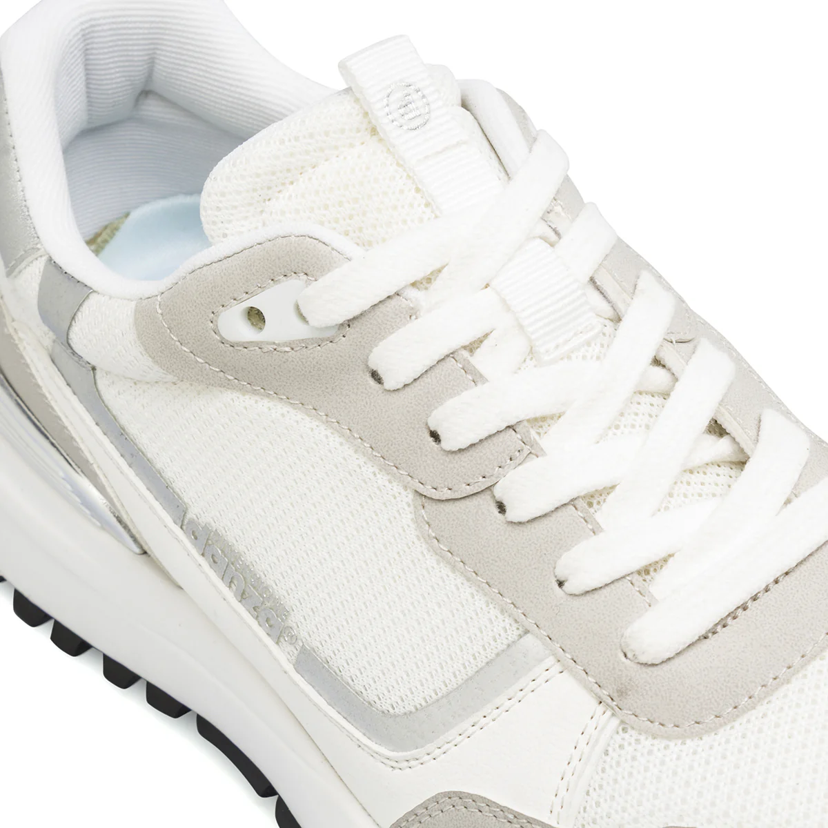 Sneakers Donna Bianche con inserti argento Dimensione Danza - Image 4