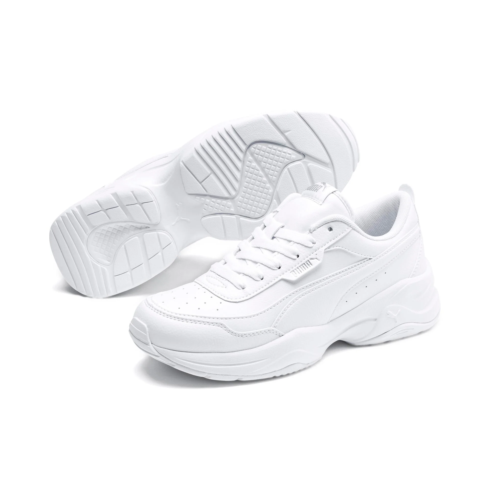 Sneakers Donna Bianche con dettagli traforati e Suola Chunky Puma Cilia Mode - Image 4