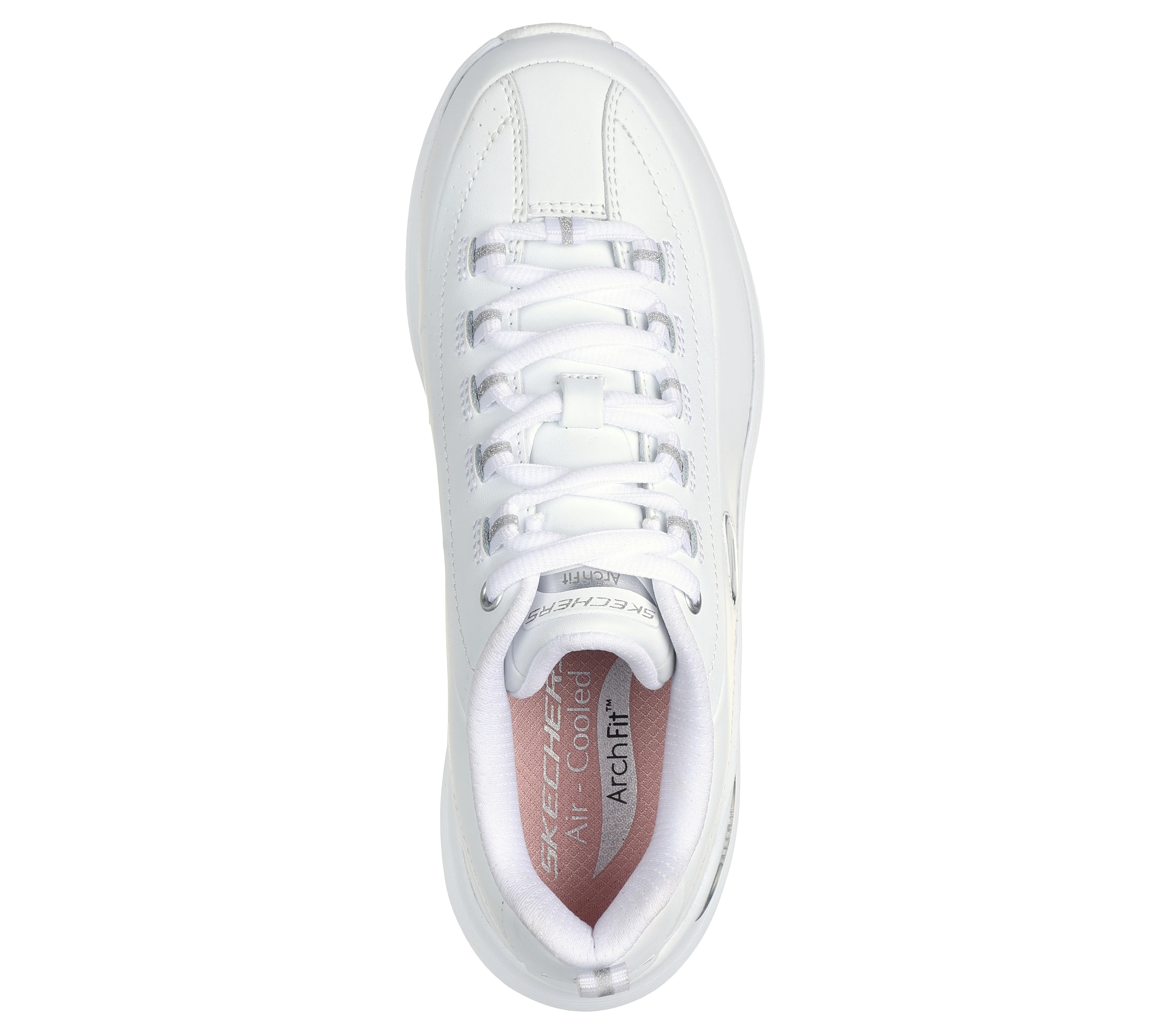 Sneakers donna bianche Skechers Arch Fit 2.0 con Memory Foam - Image 2