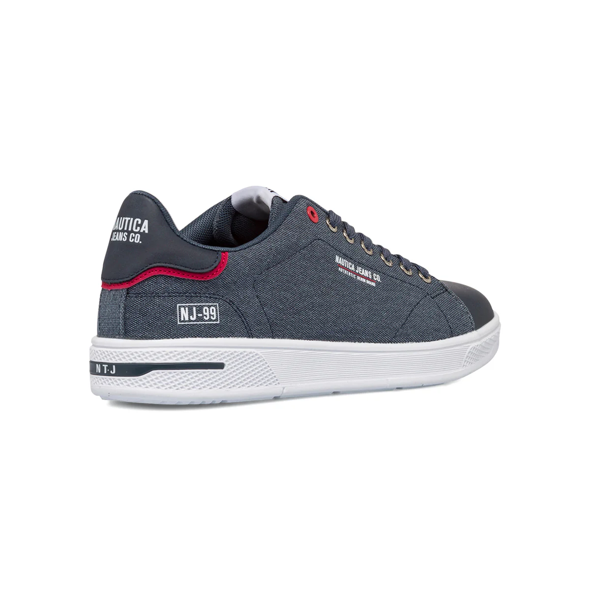 Sneakers effetto jeans da uomo con logo laterale  Stardust Nautica - Image 6