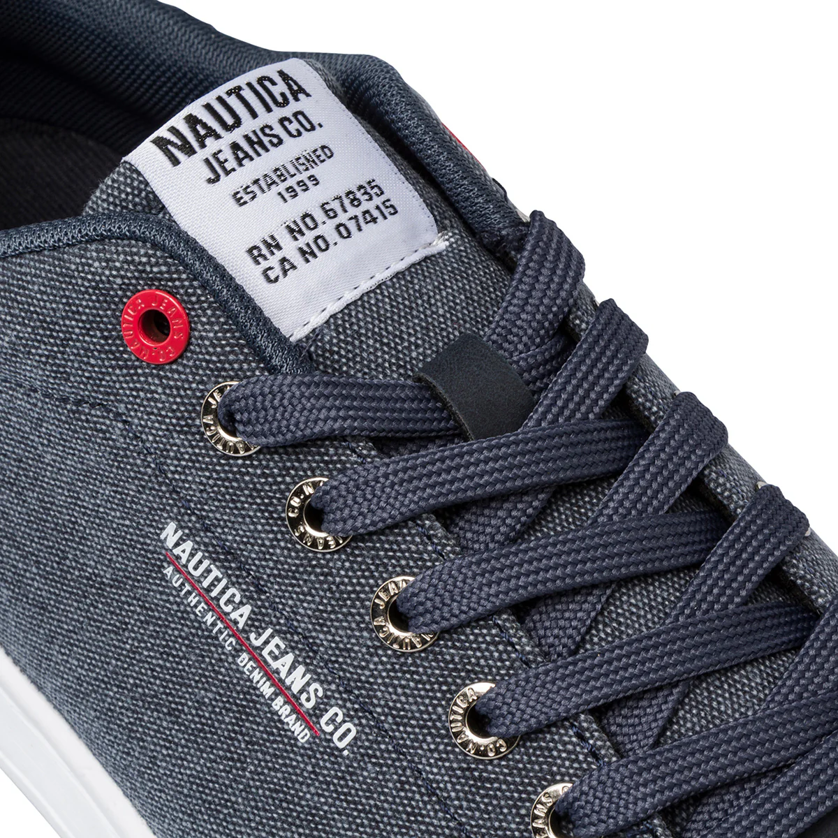 Sneakers effetto jeans da uomo con logo laterale  Stardust Nautica - Image 8