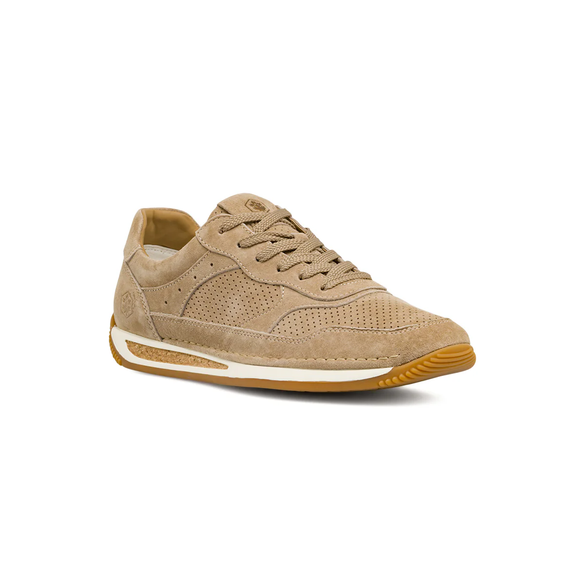 Sneakers eleganti da Uomo beige in pelle scamosciata Lumberjack - Image 2