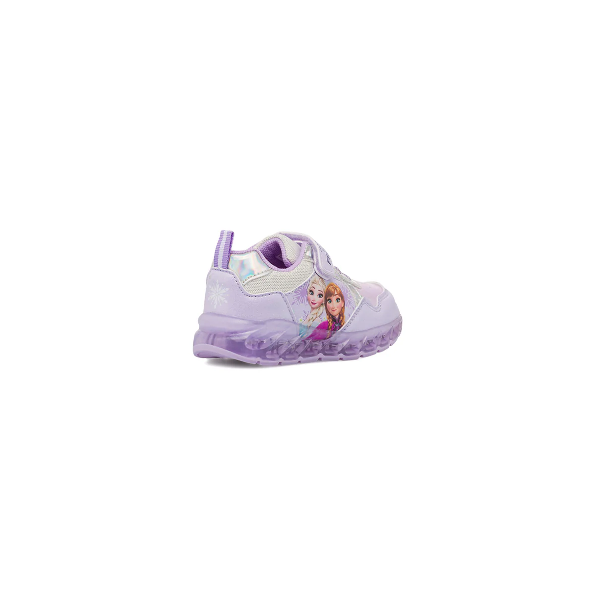 Sneakers Frozen lilla da Bambina con luci e strappo - Image 3