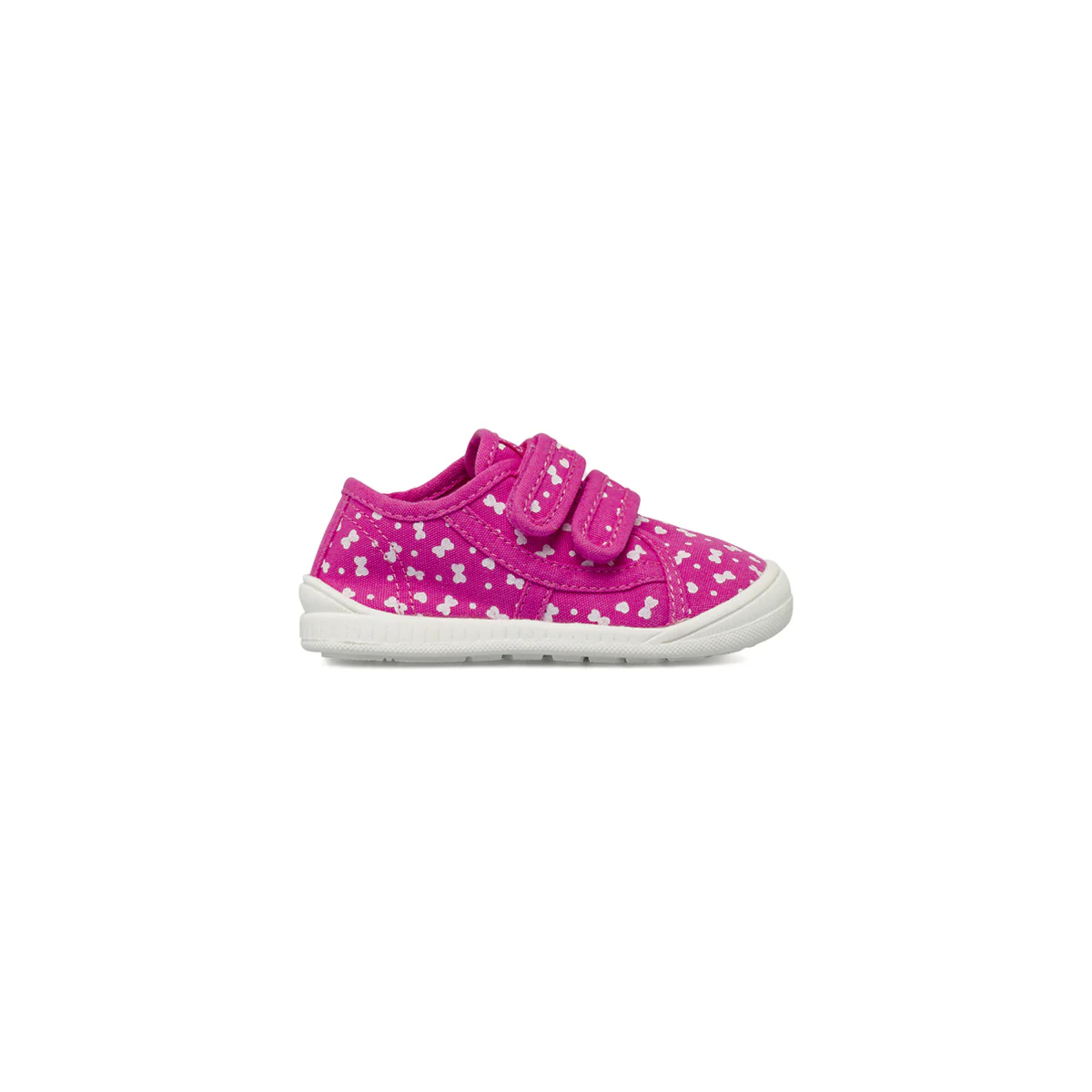 Sneakers Fucsia Bambina con doppia chiusura a strappo Chicco