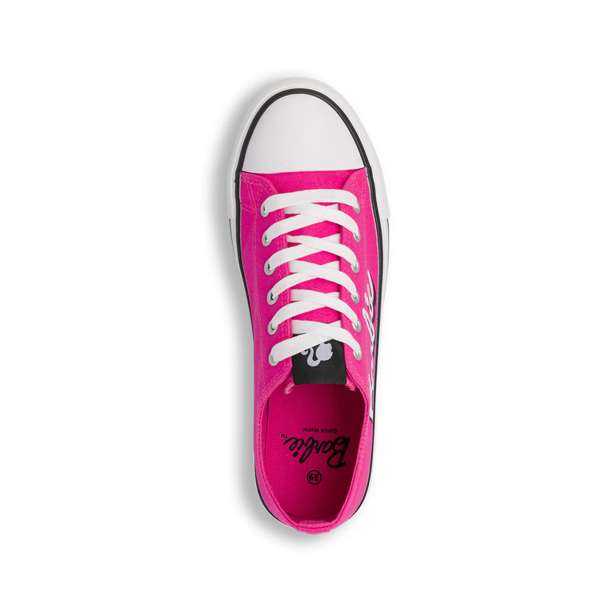 Sneakers fucsia basse da Ragazza con logo laterale Barbie - Image 5