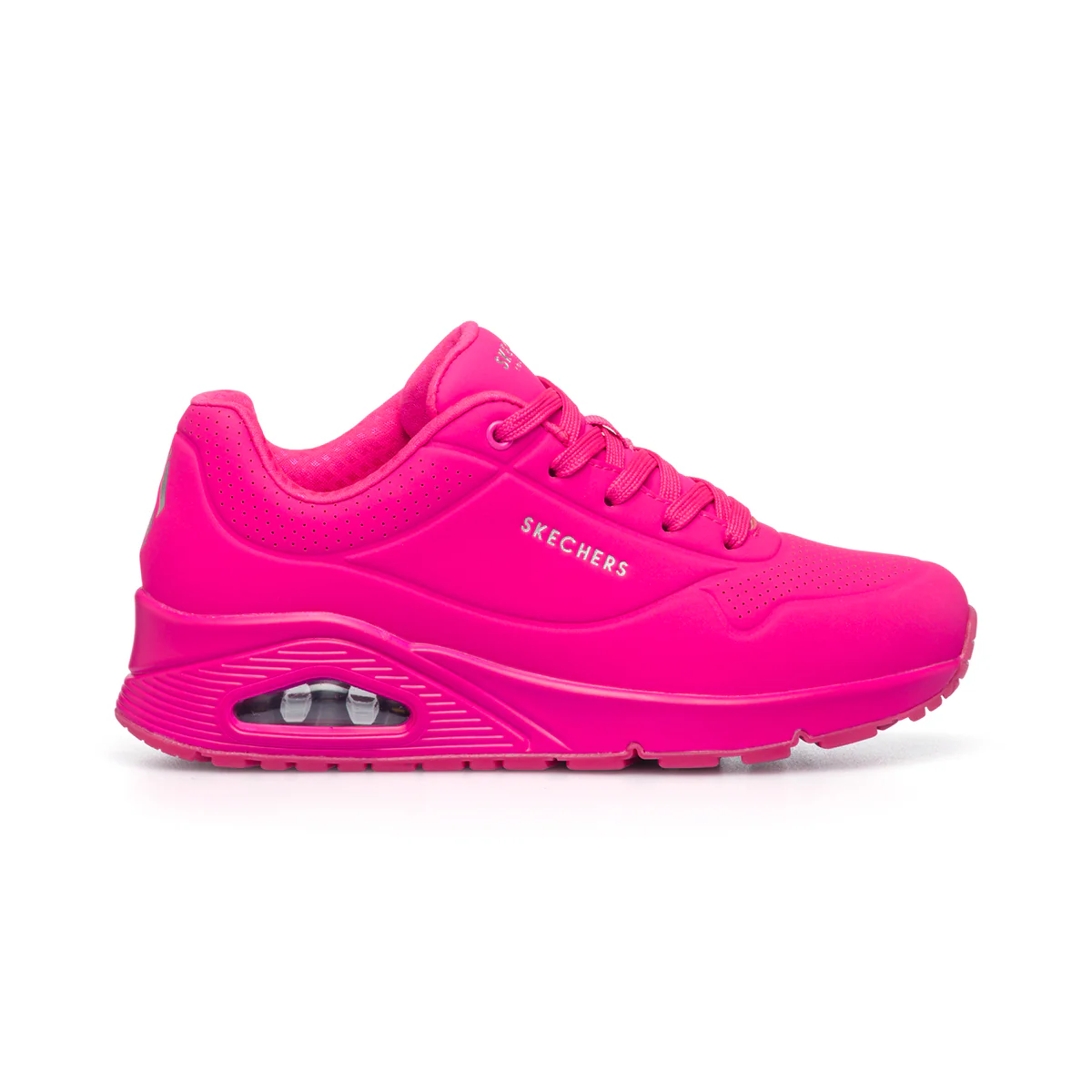 Sneakers fucsia con suola ad aria Skechers Uno