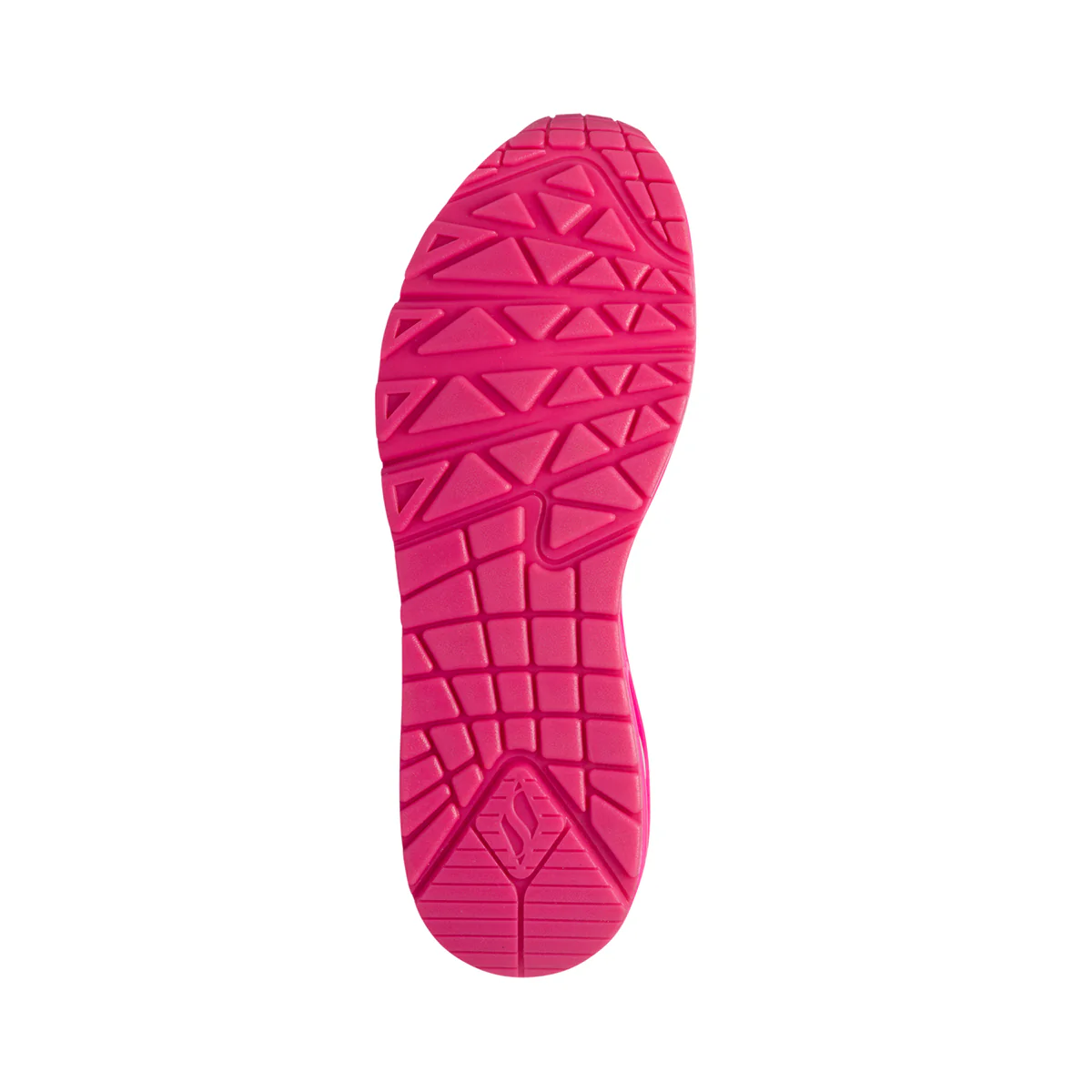 Sneakers fucsia con suola ad aria Skechers Uno - Image 4